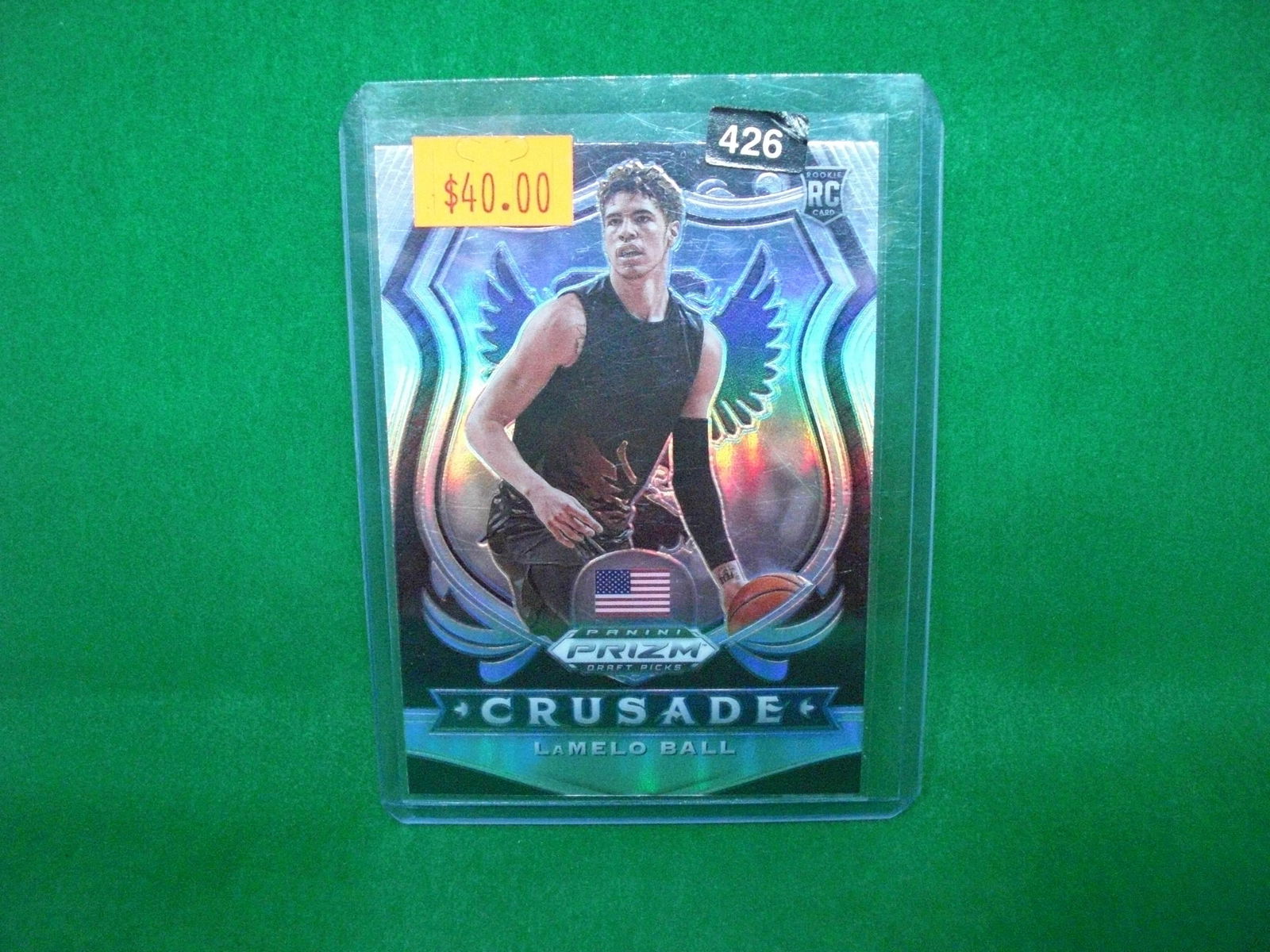 lamelo ball silver crusade rookie (1 of 1)