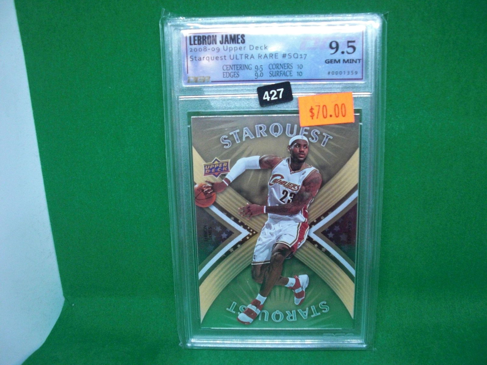 DGA graded 9.5 lebron james starquest (1 of 1)