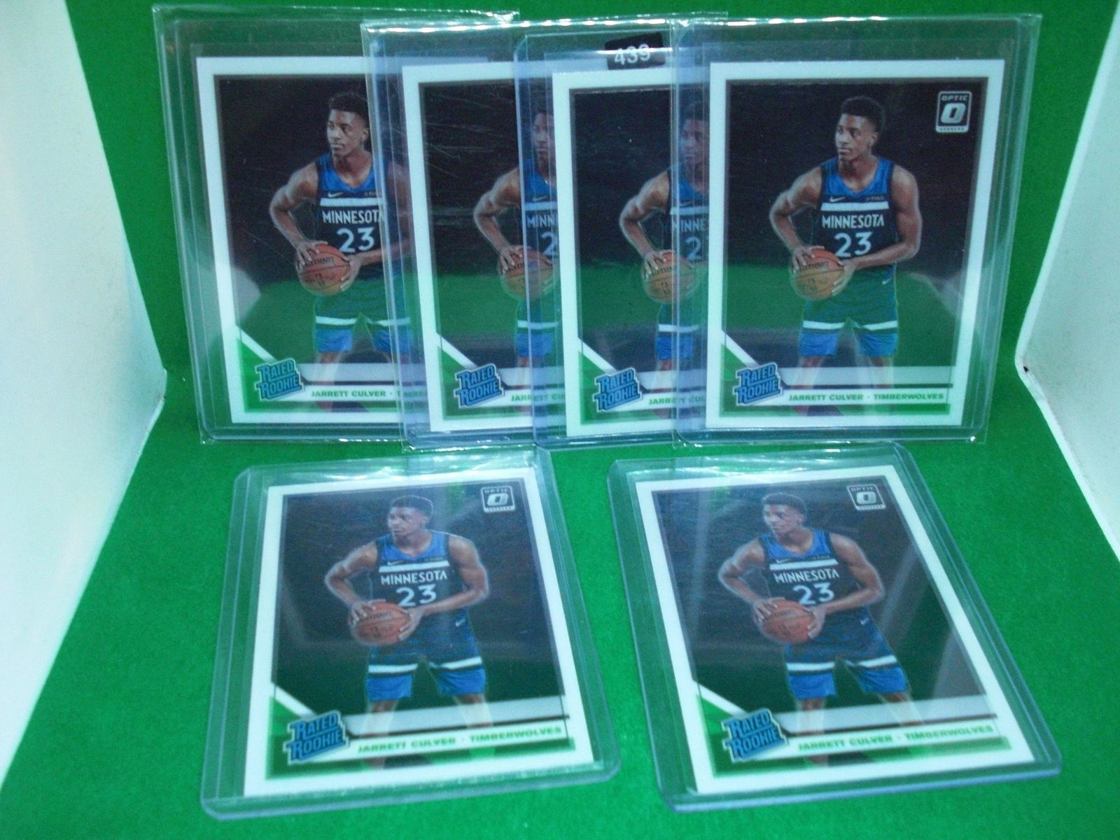 lot of 6 jarrett culver optic rated rookies (1 of 1)