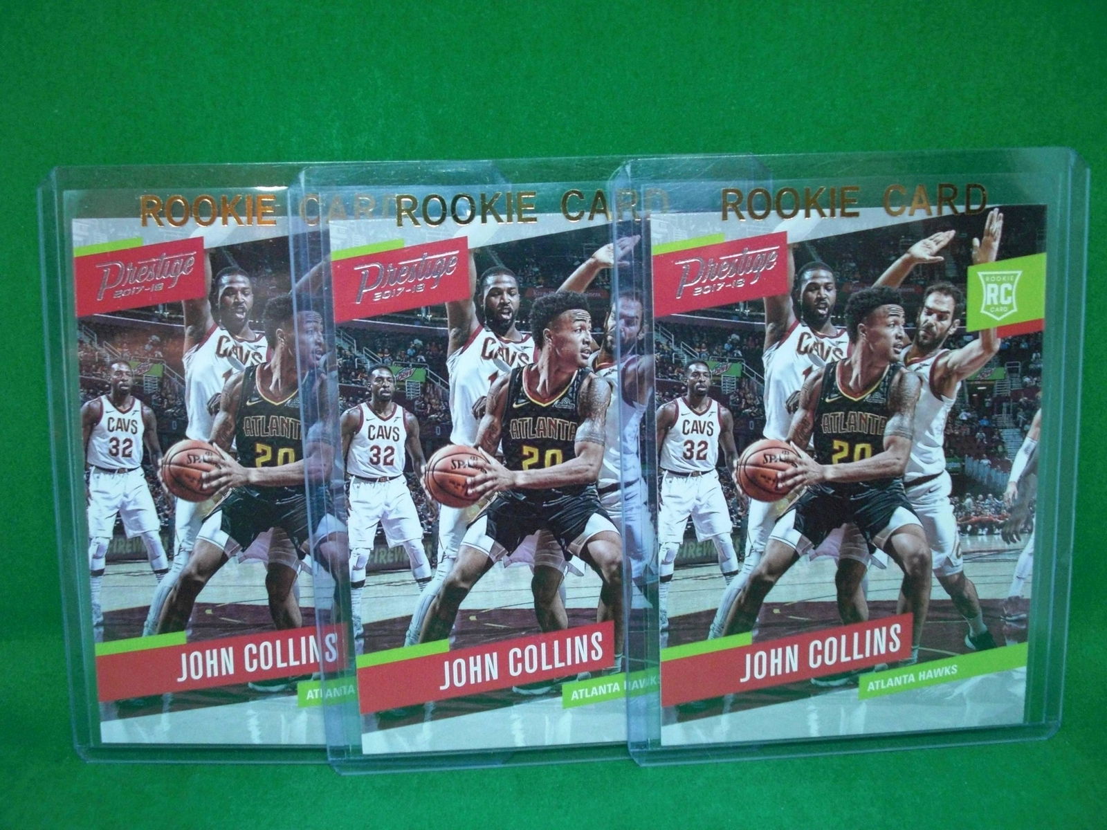 lot of 3 john collins rookies (1 of 1)
