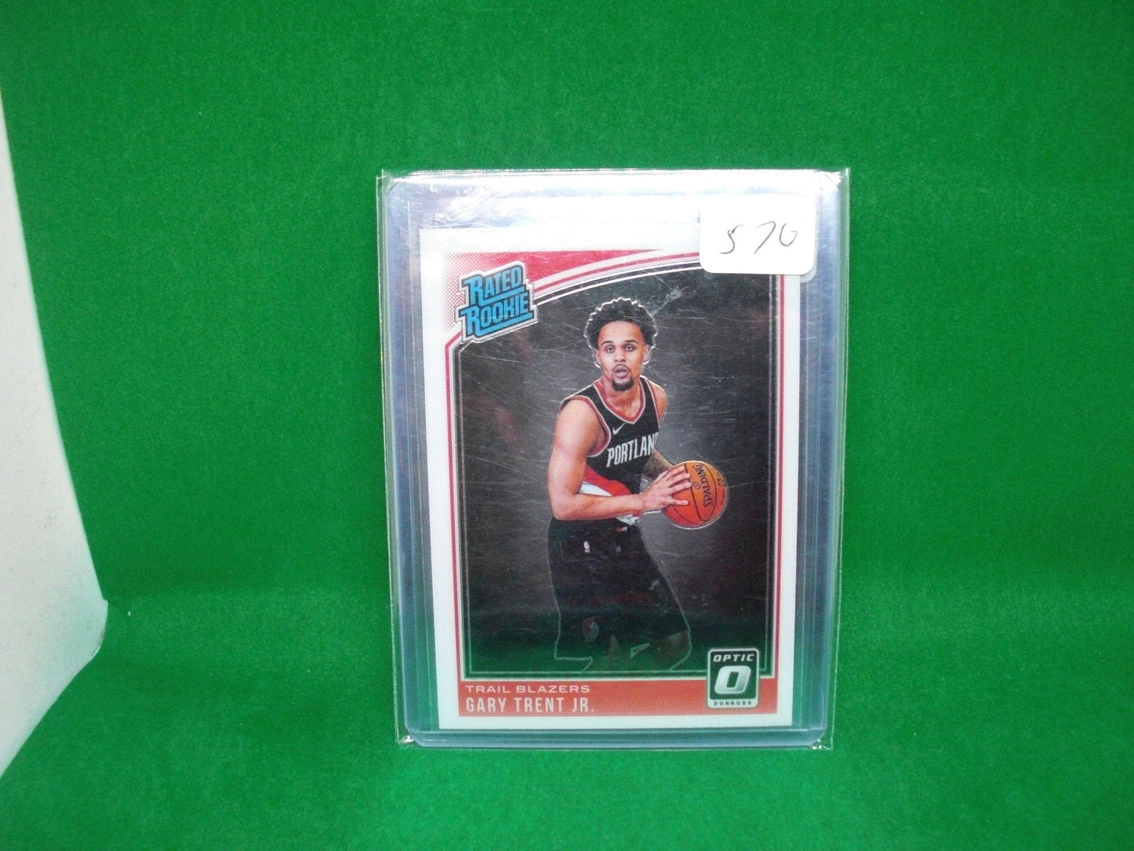 gary trent rated rookie: in top loader