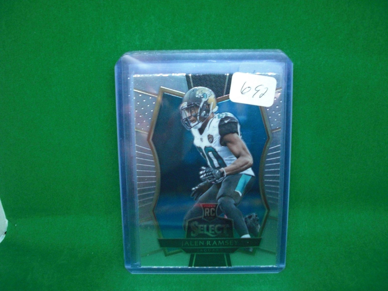 jalen ramsey rookie card: in top loader