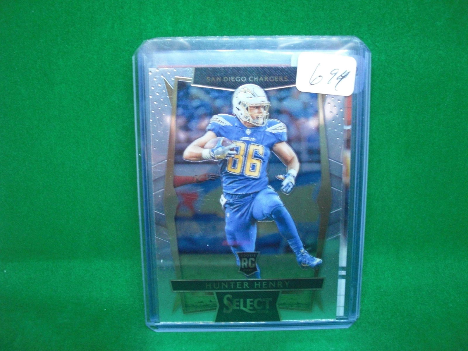 hunter henry select rookie card (1 of 1)