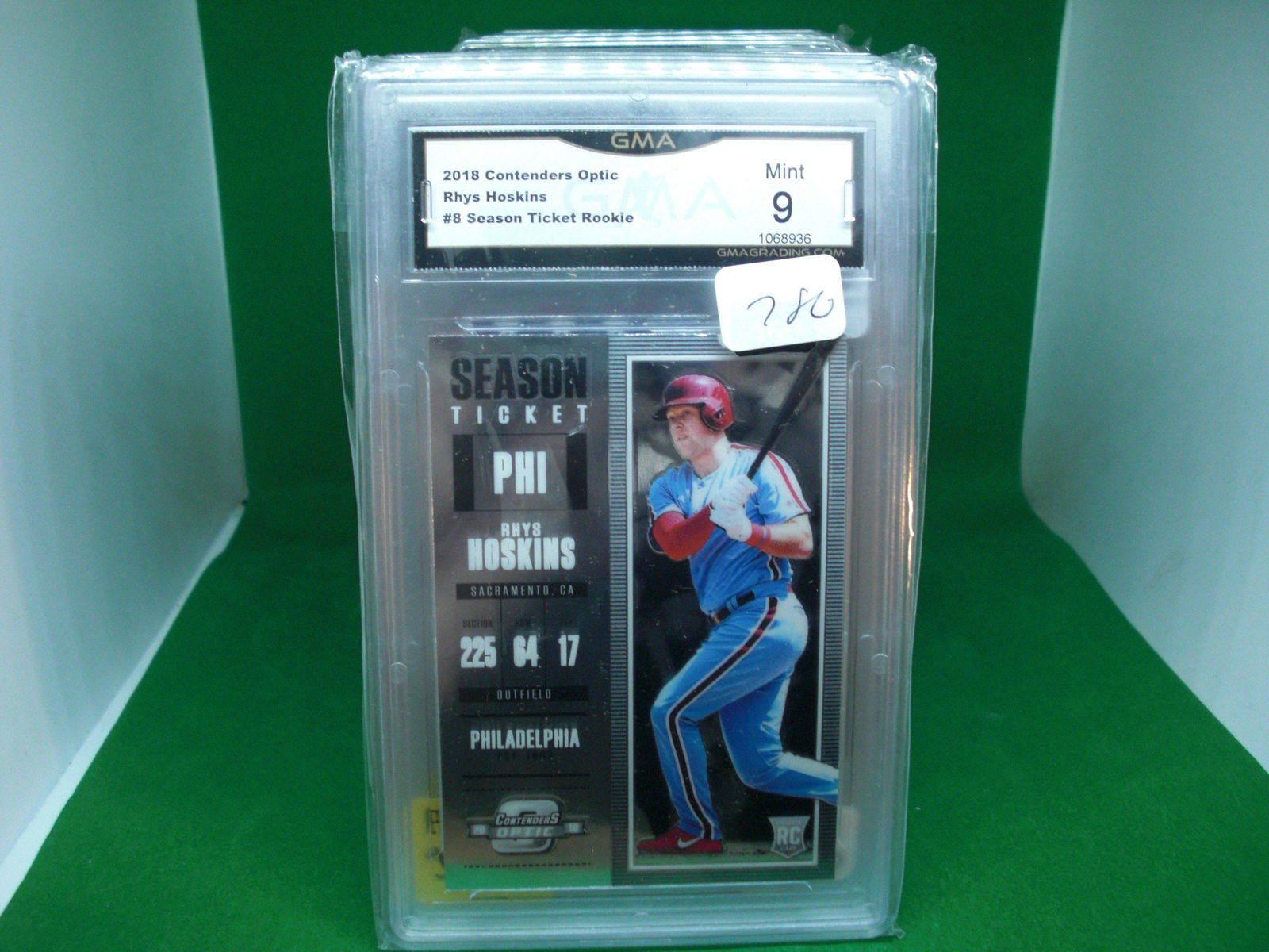 GMA 9 mint rhys hoskins rookie card (1 of 1)