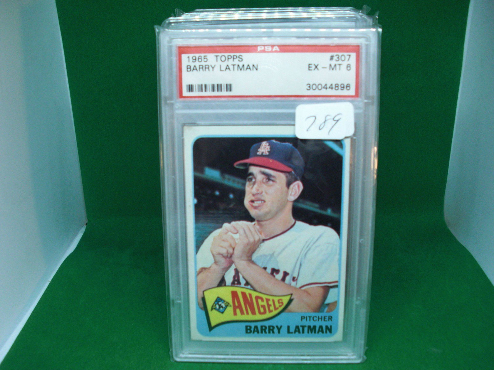 psa 6 1965 topps barry latman (1 of 1)