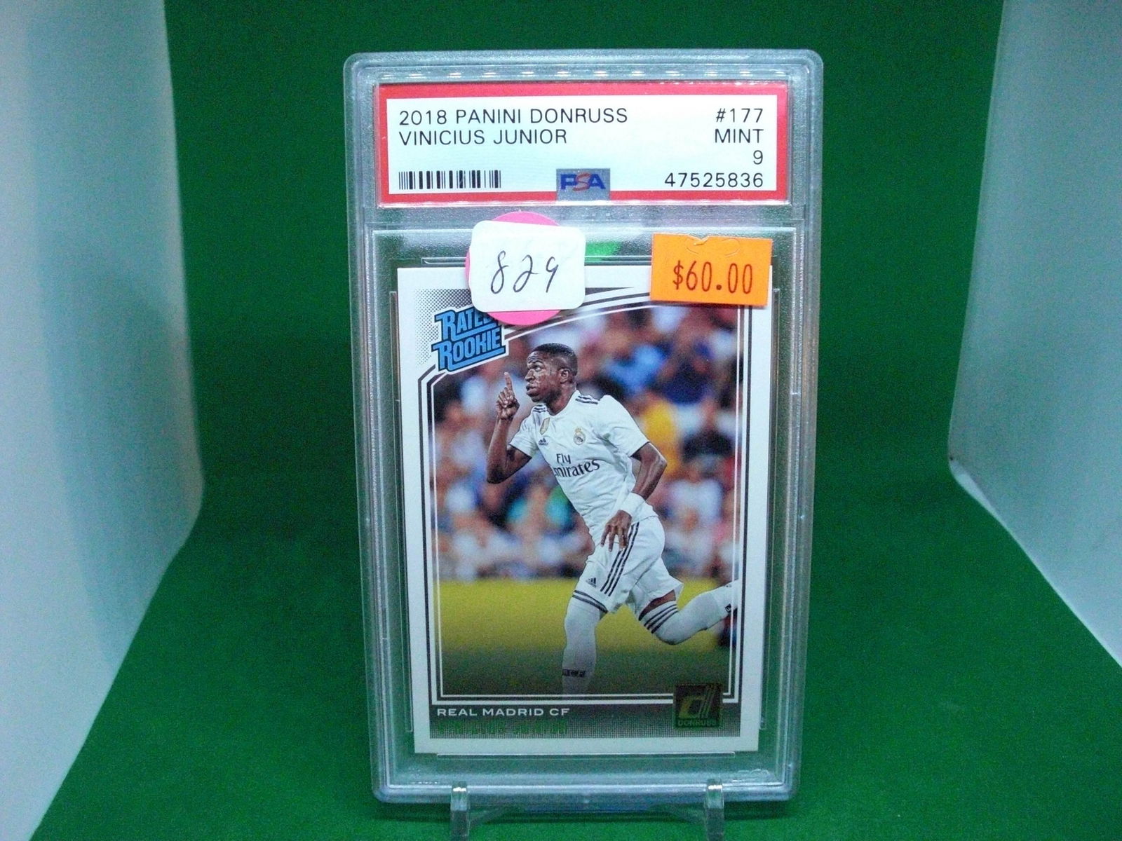 psa 9 mint vinicius junior rated rookie (1 of 1)
