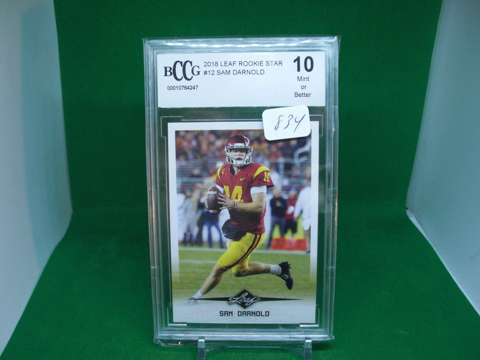 bccg 10 mint sam darnold rookie (1 of 1)