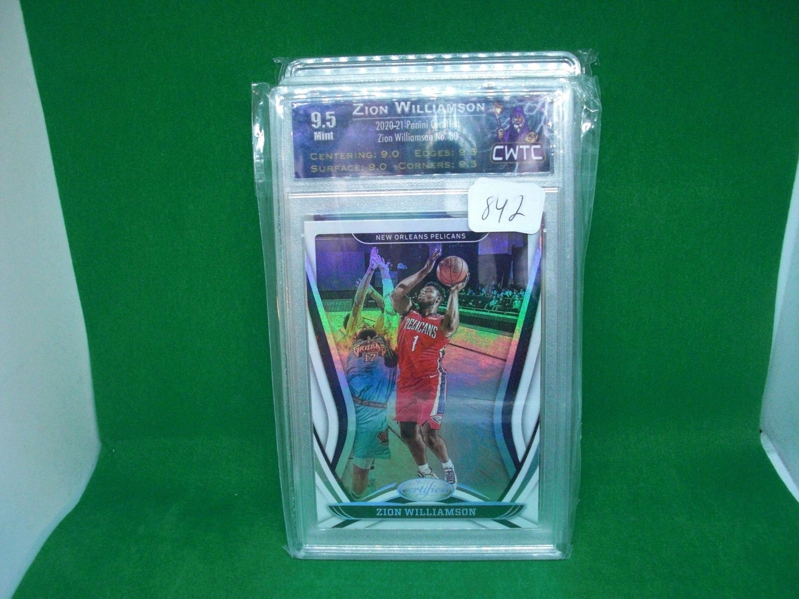 cwtc graded 2020 zion williamson card (1 of 1)