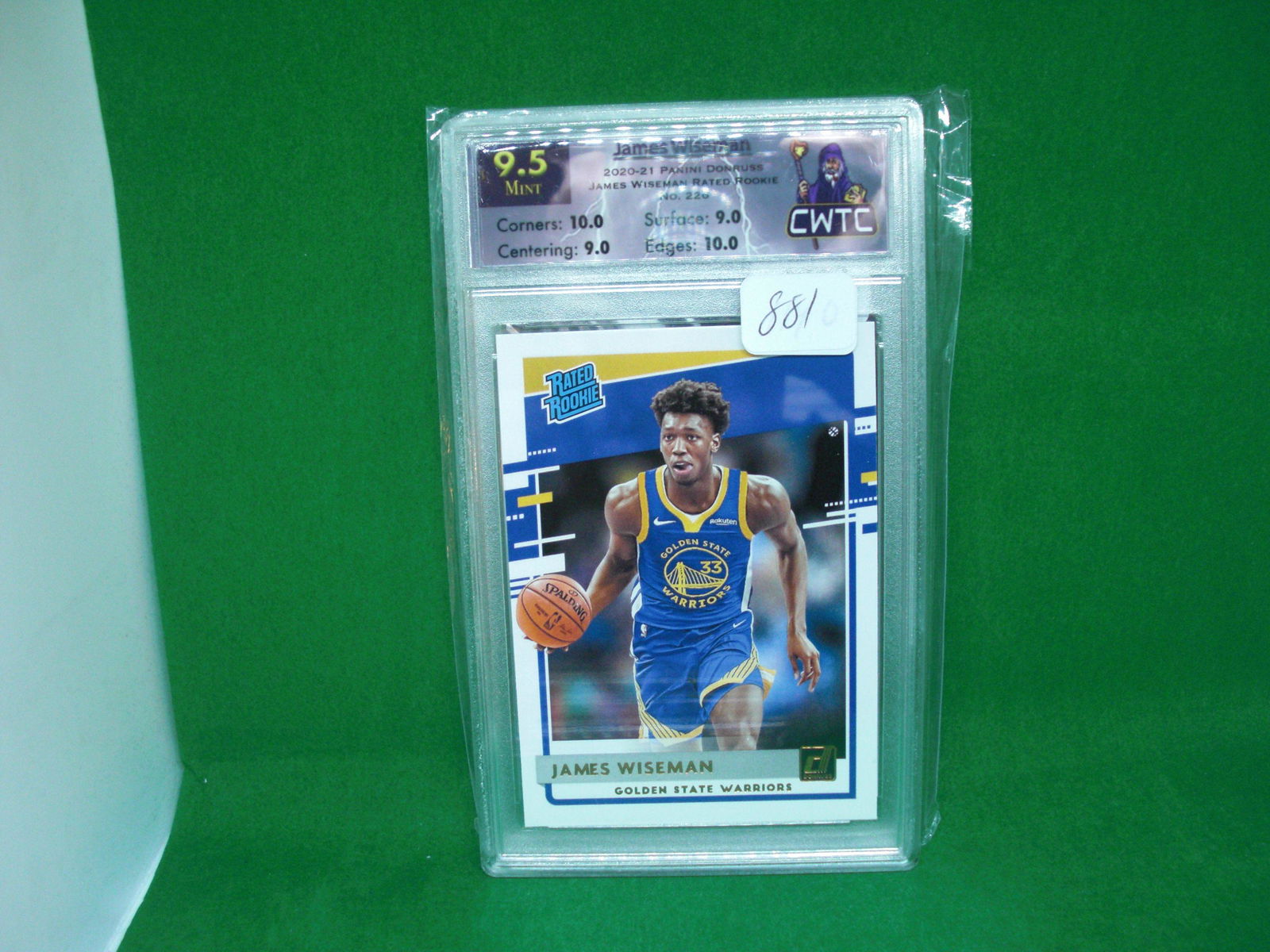 cwtc 9.5 james wiseman rated rookie (1 of 1)