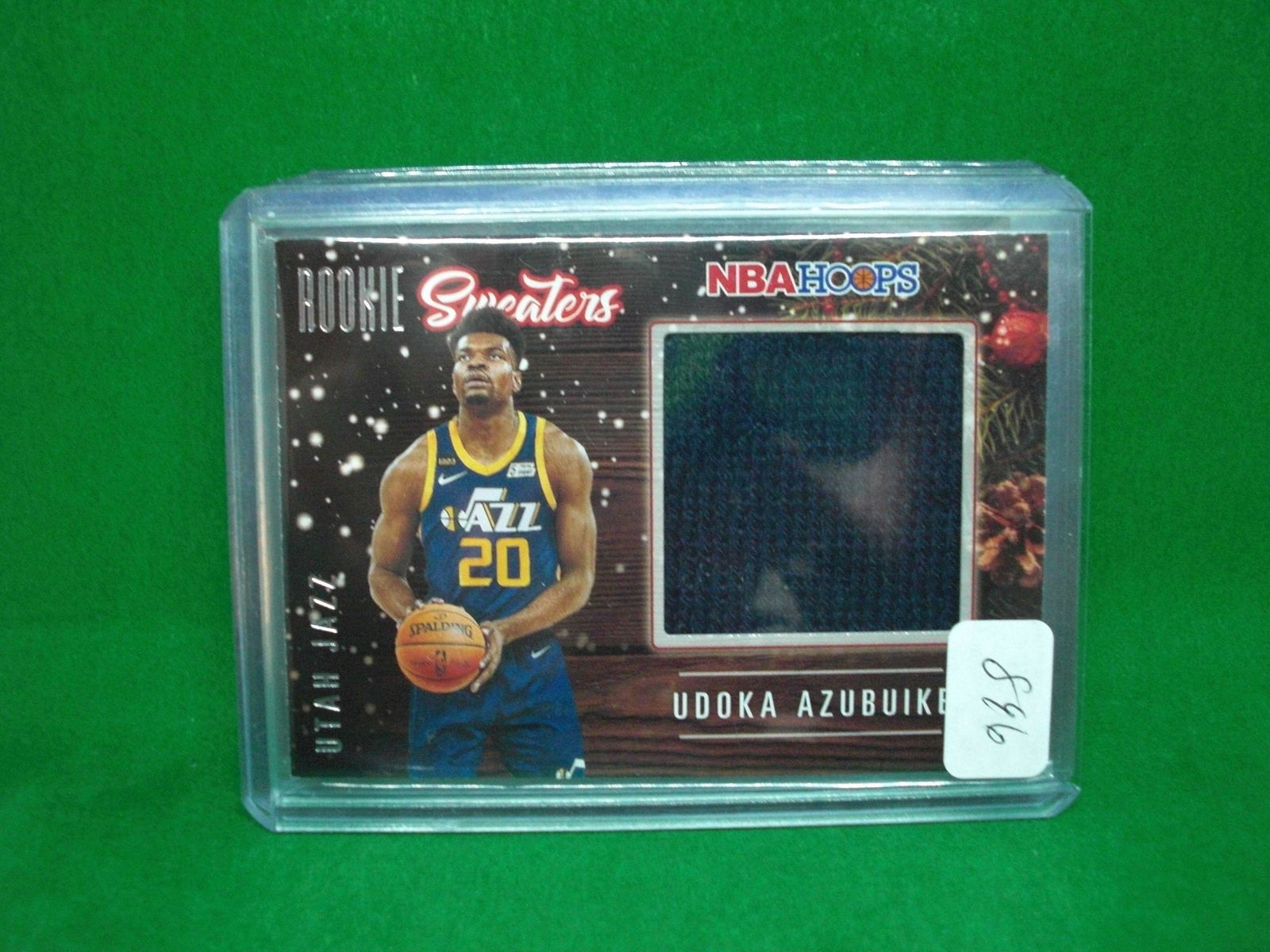 udoka azubuike rookie sweater relic (1 of 1)