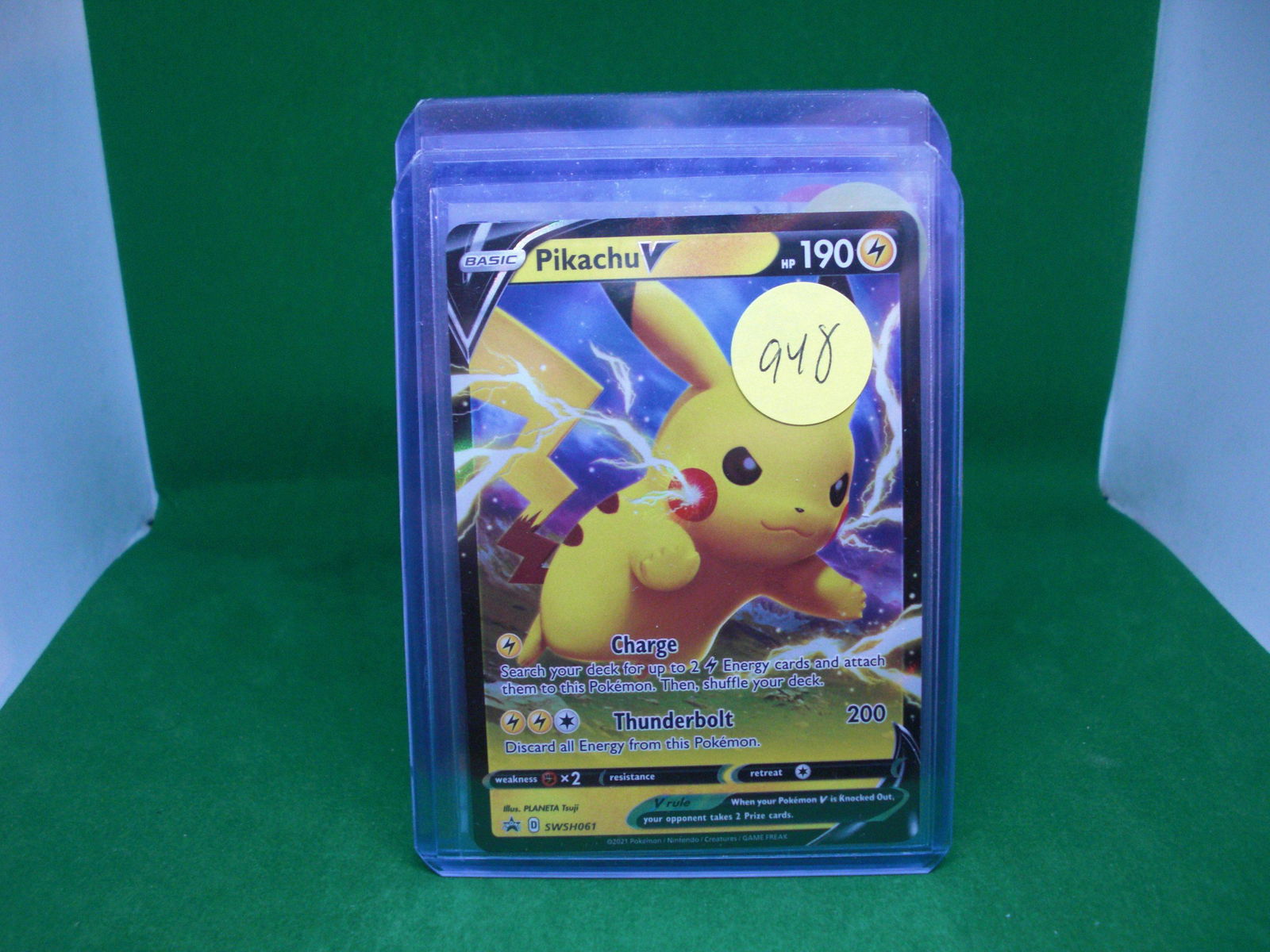 pikachu v full art card (1 of 1)