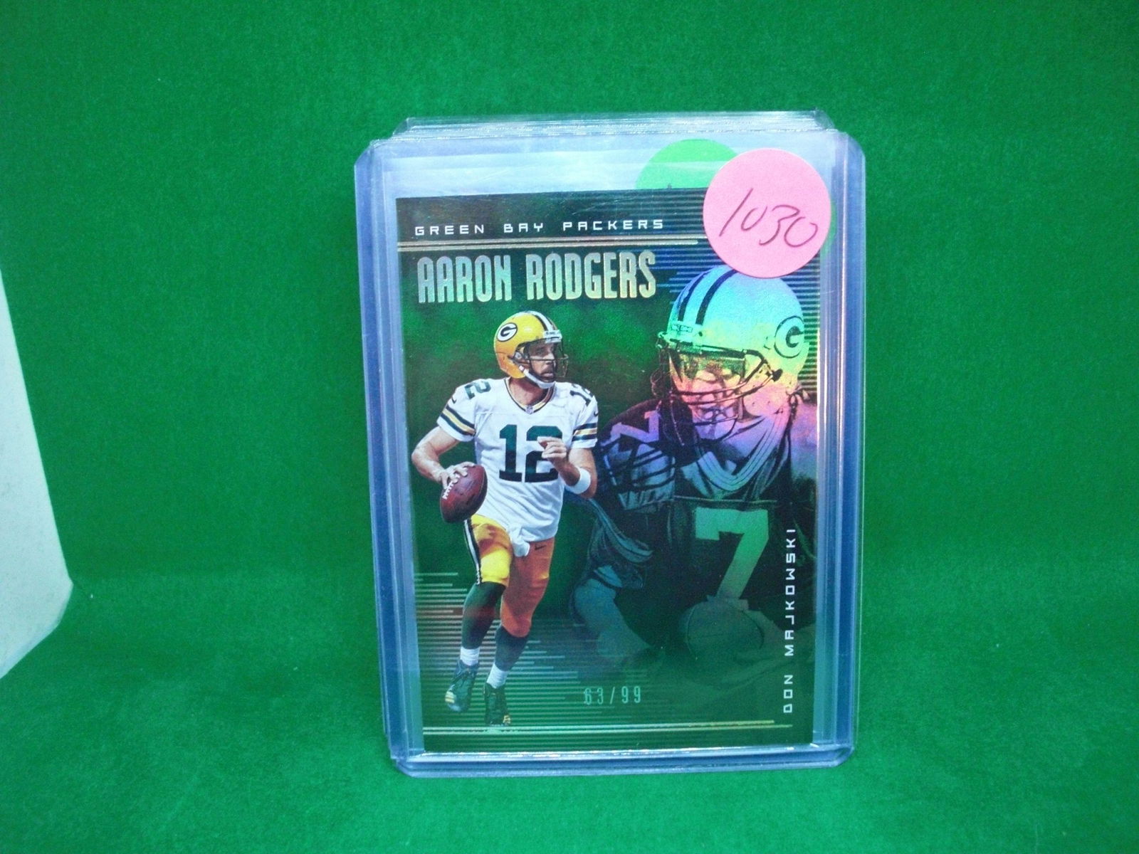 aaron rodgers green sp 63/99 (1 of 1)