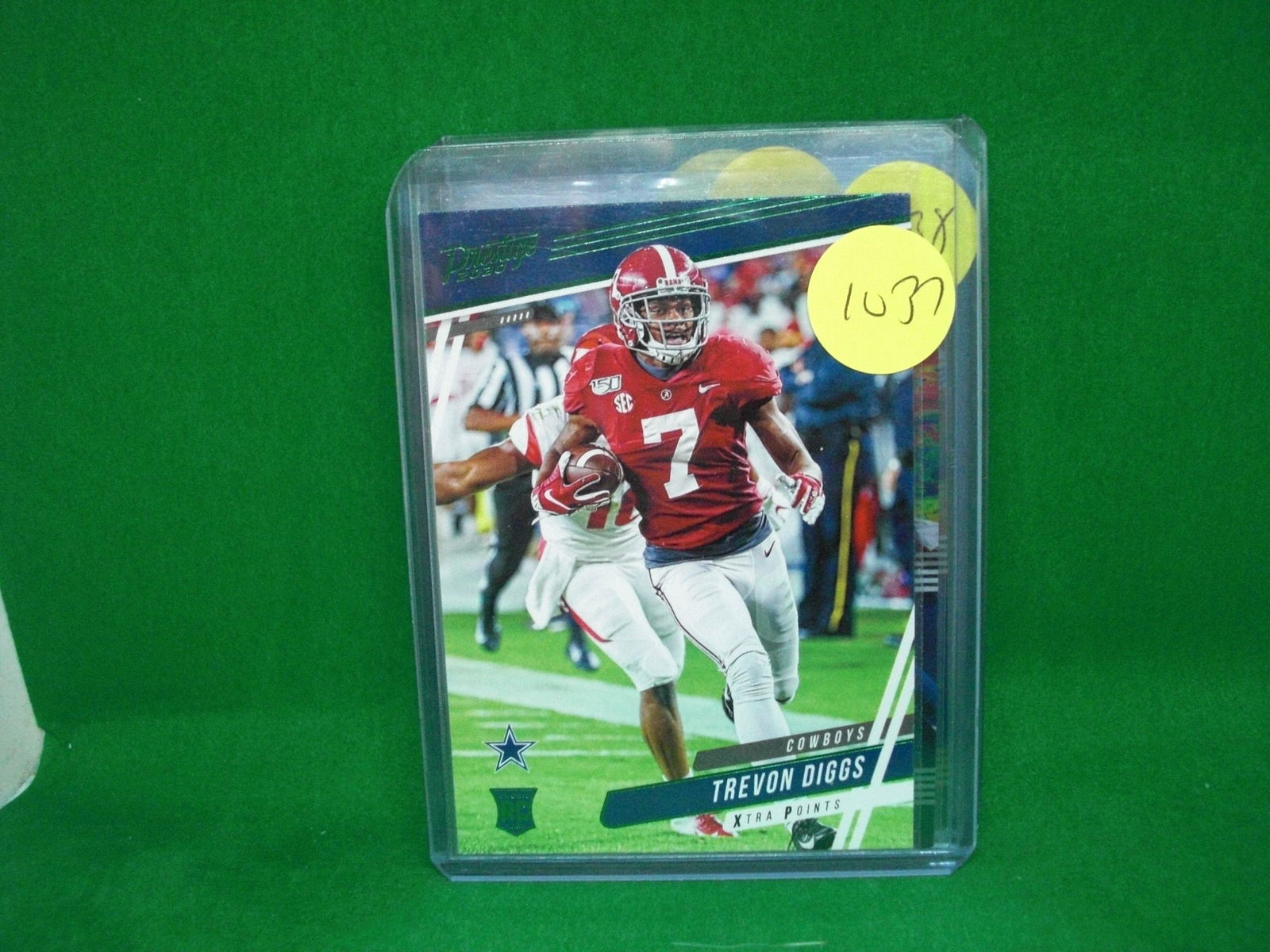 trevon diggs rookie card green foil (1 of 1)
