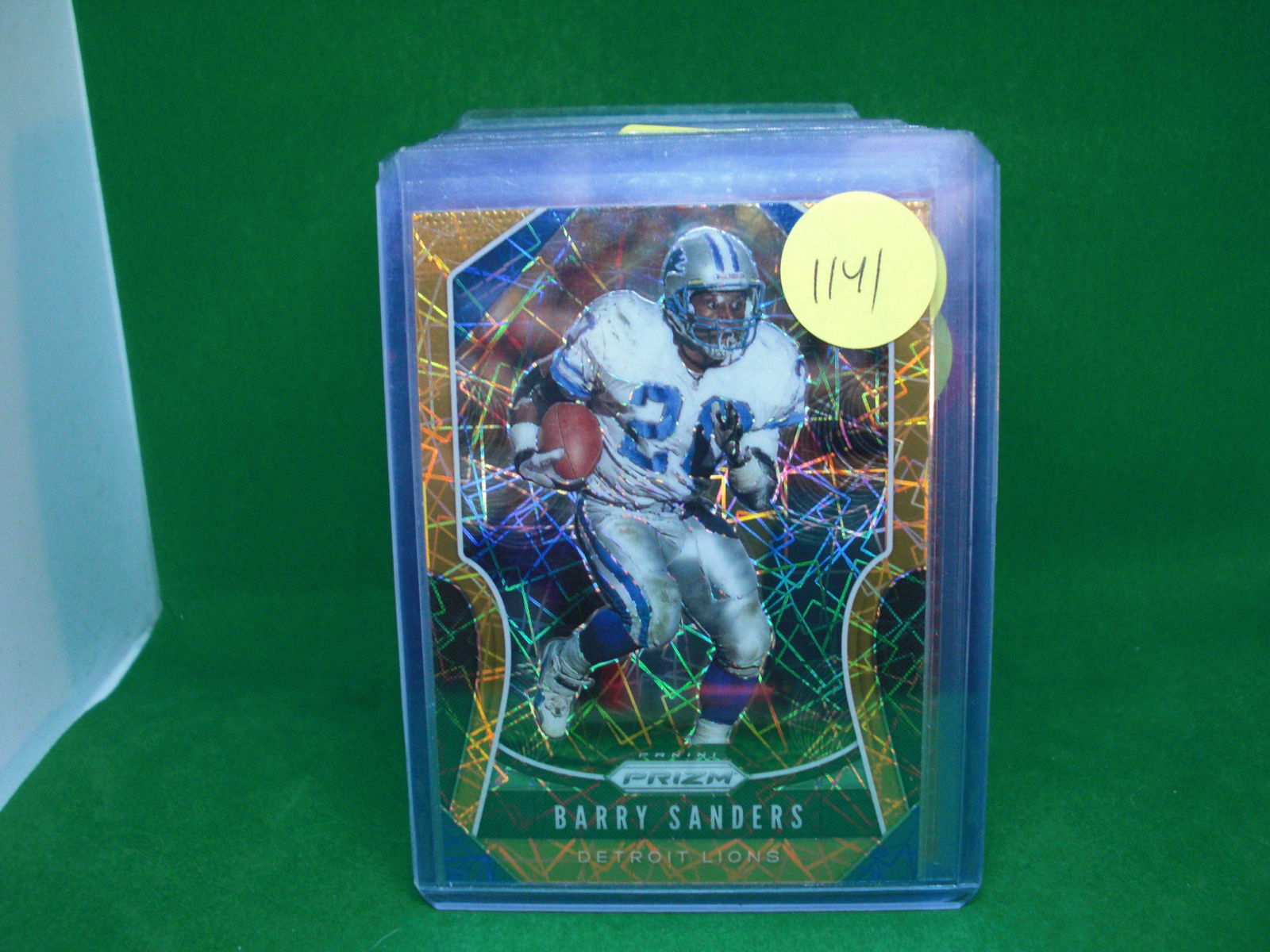 barry sanders gold lazer prizm (1 of 1)