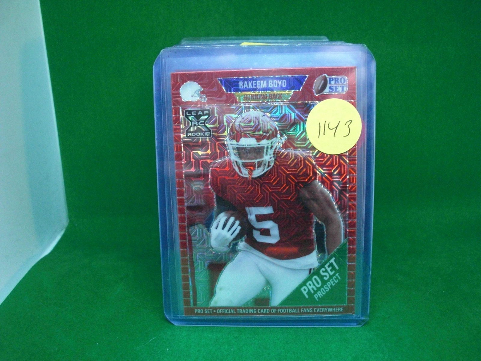 rakeem butler leaf proset rookie 10/35 (1 of 1)