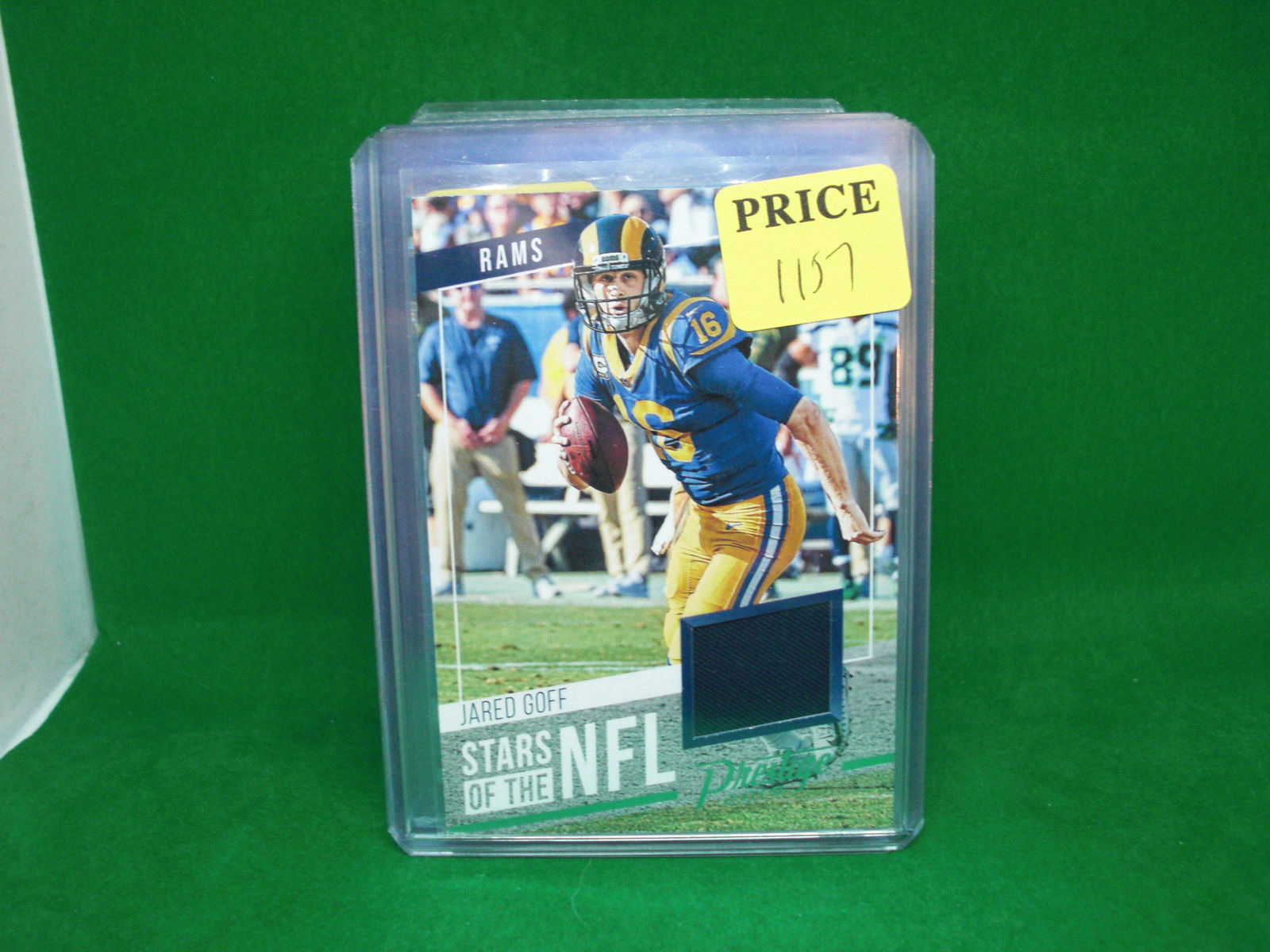 Jared Goff jersey card (1 of 1)