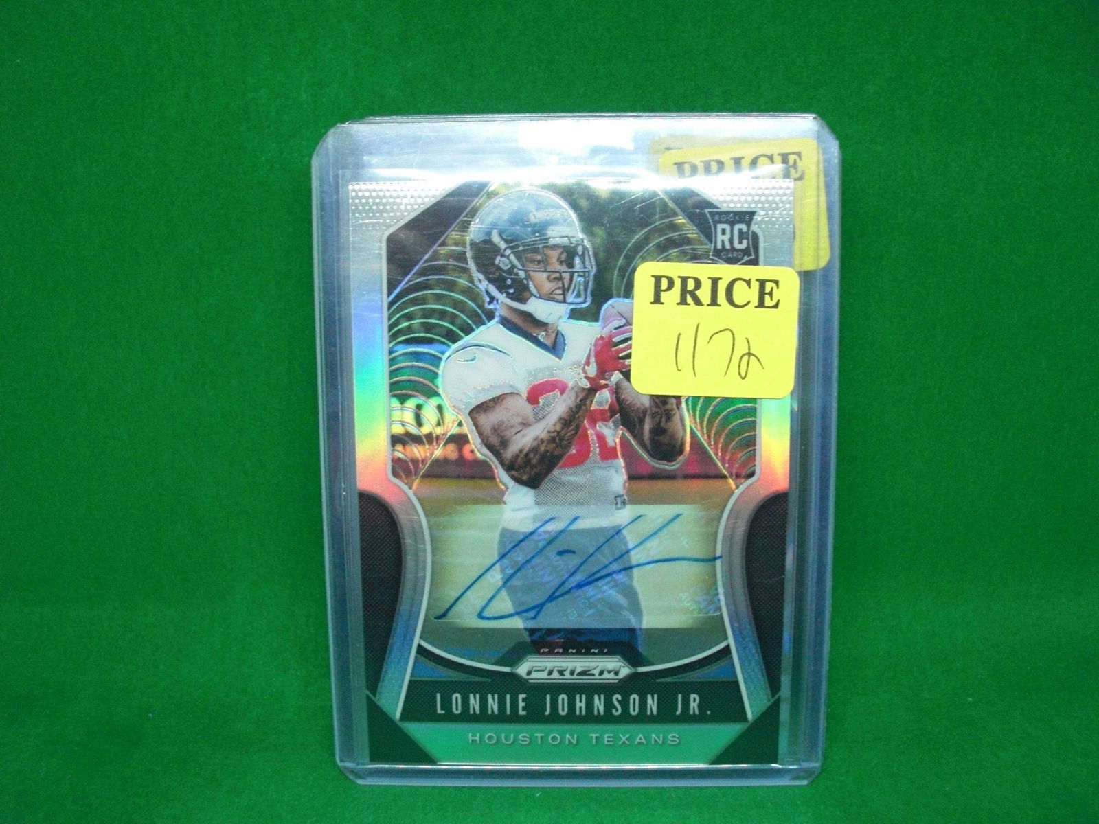 lonnie johnson jr rookie auto (1 of 1)