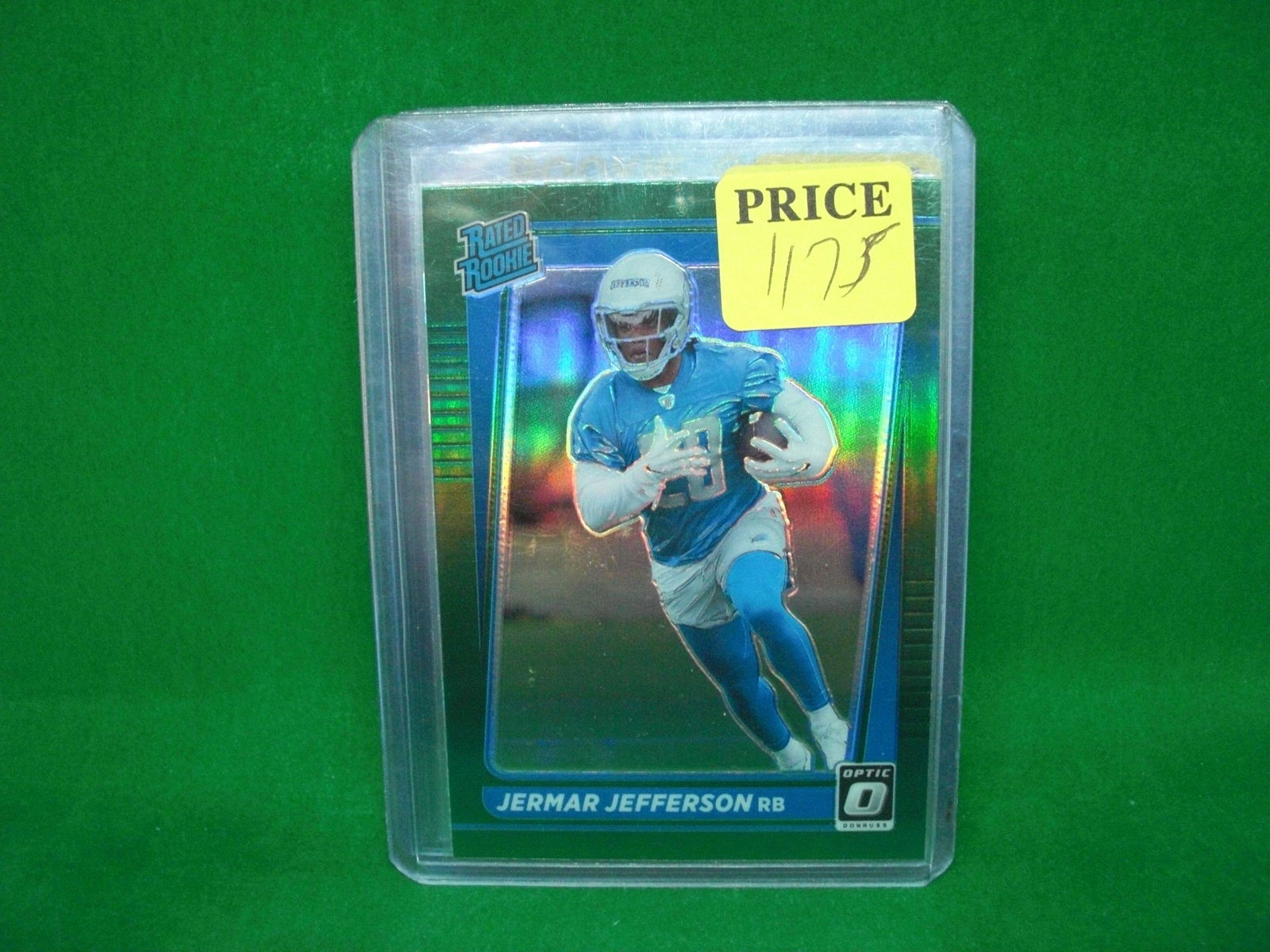 jermar jefferson green optic rated rookie (1 of 1)