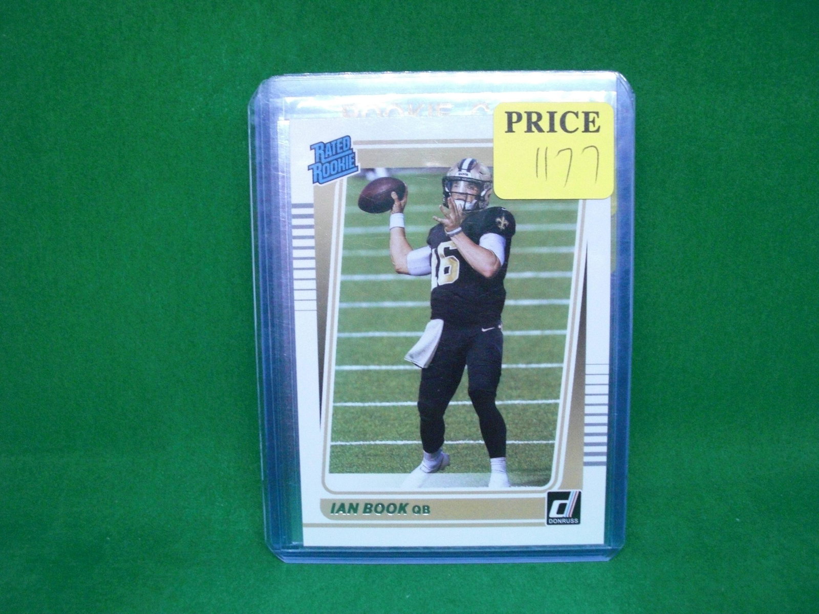 Ian book rated rookie: in top loader