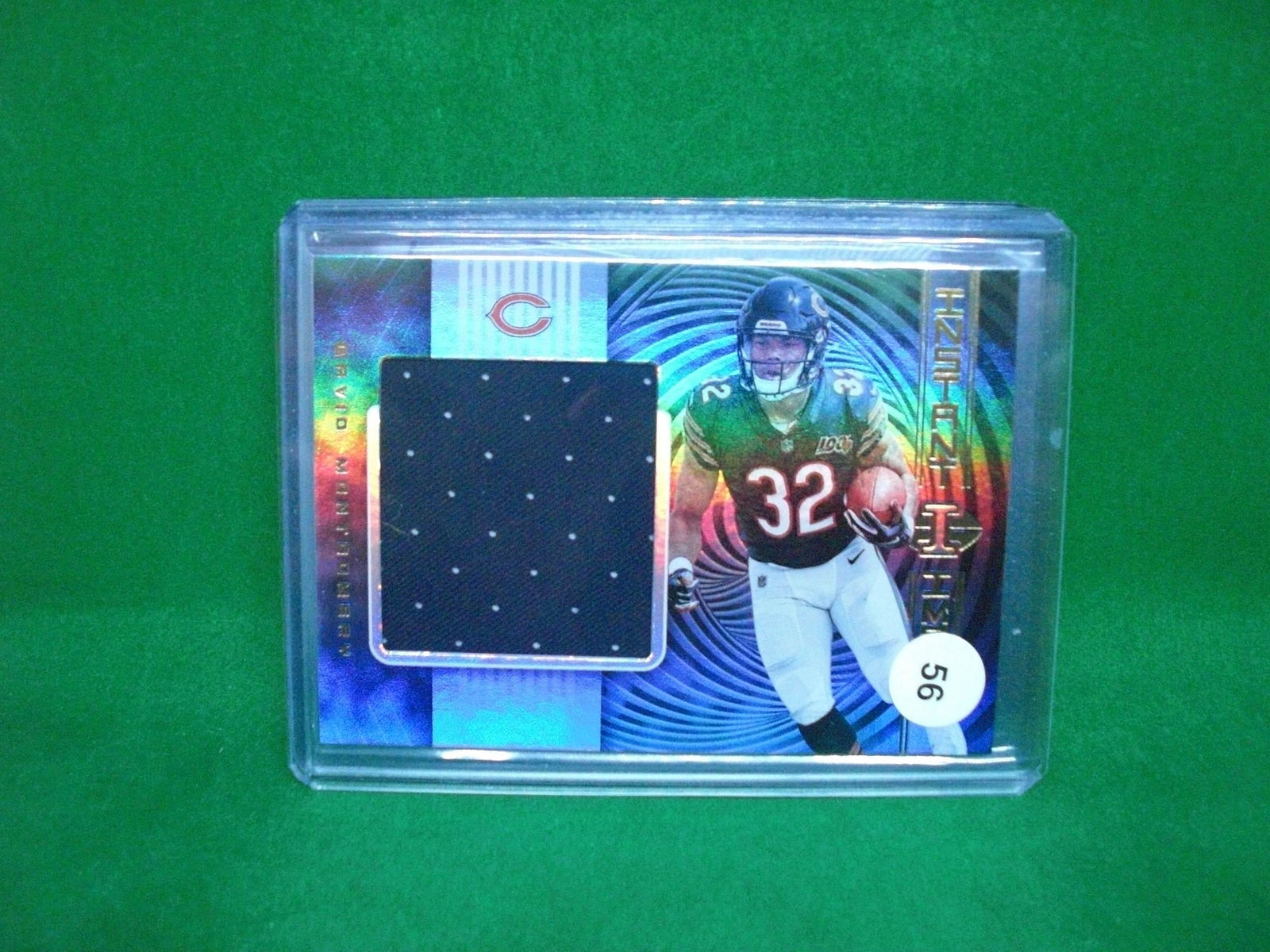 david montgomery jumbo jersey: in top loader