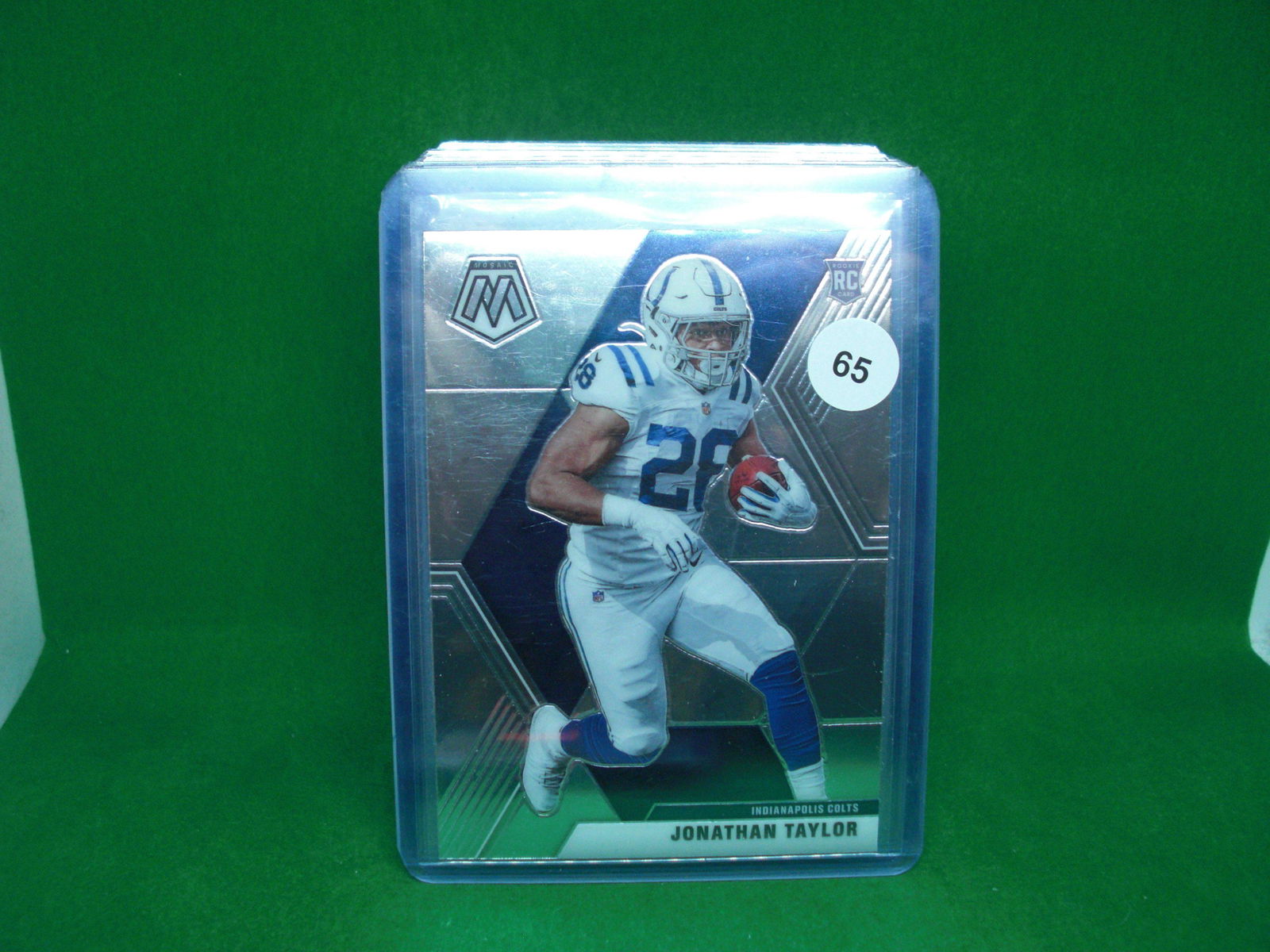 Jonathan Taylor rookie card (1 of 1)