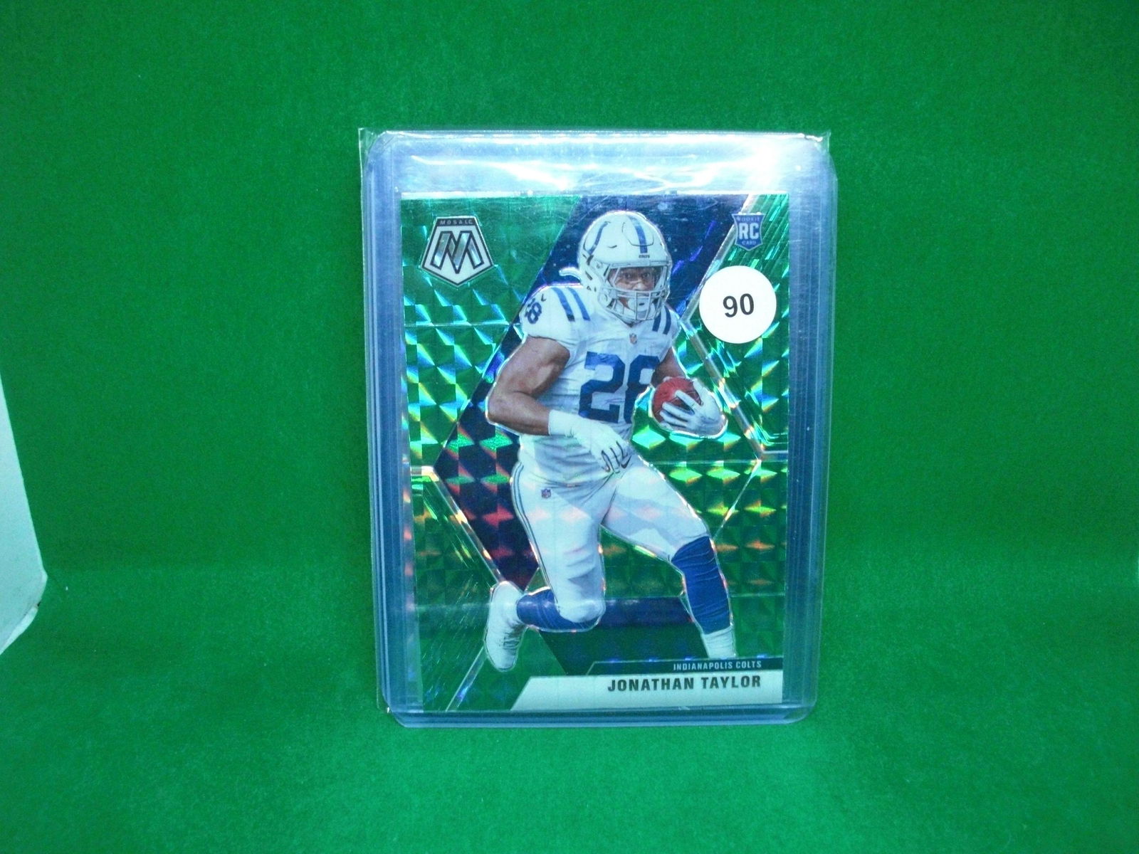 Jonathan Taylor green mosaic rookie (1 of 1)