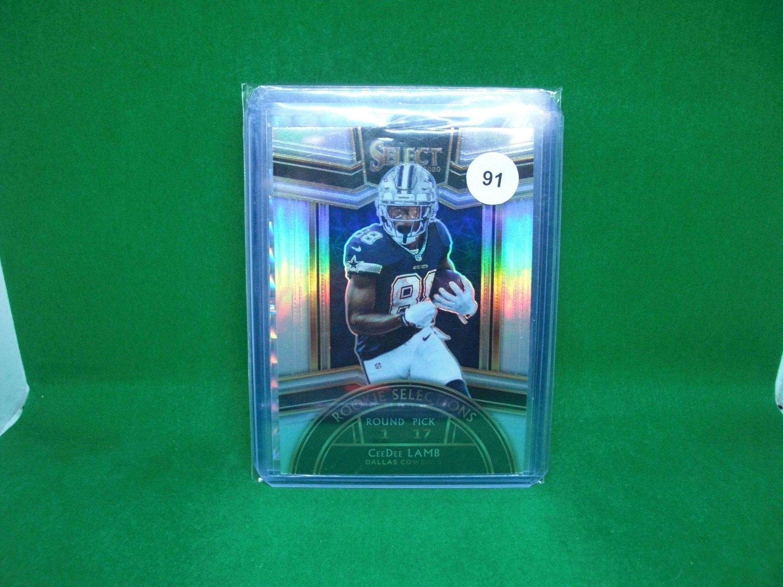 CeeDee lamb Cowboys silver select (1 of 1)