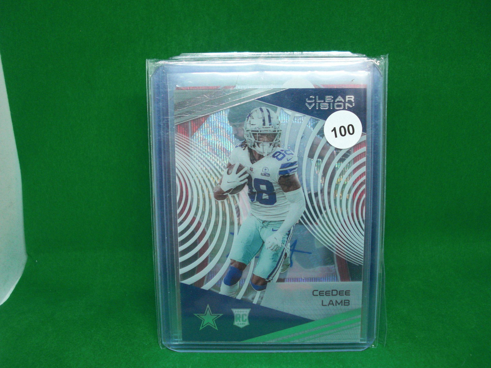 CeeDee Lamb clearvision rookie (1 of 1)