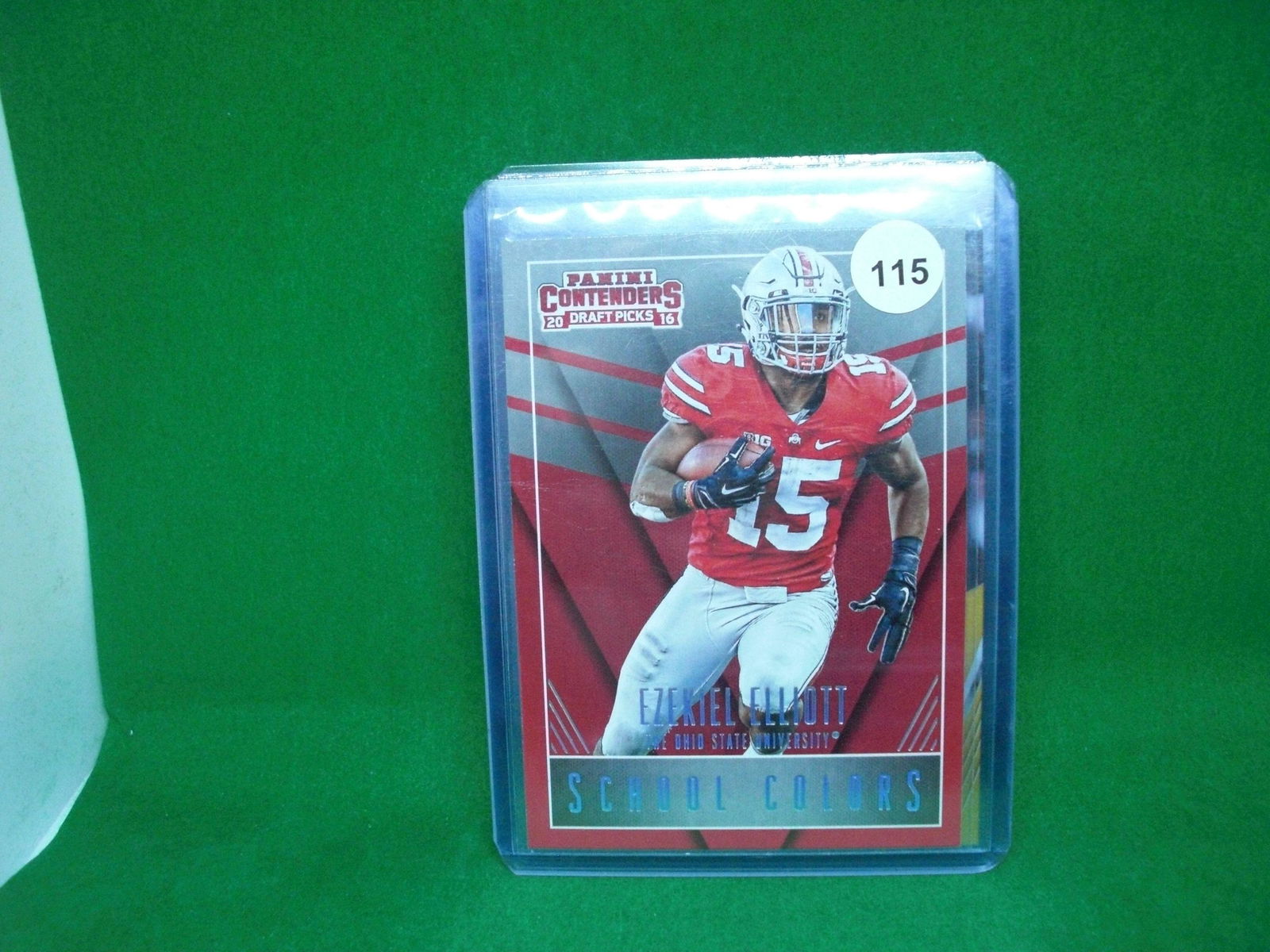 Ezekiel Elliott rookie card (1 of 1)