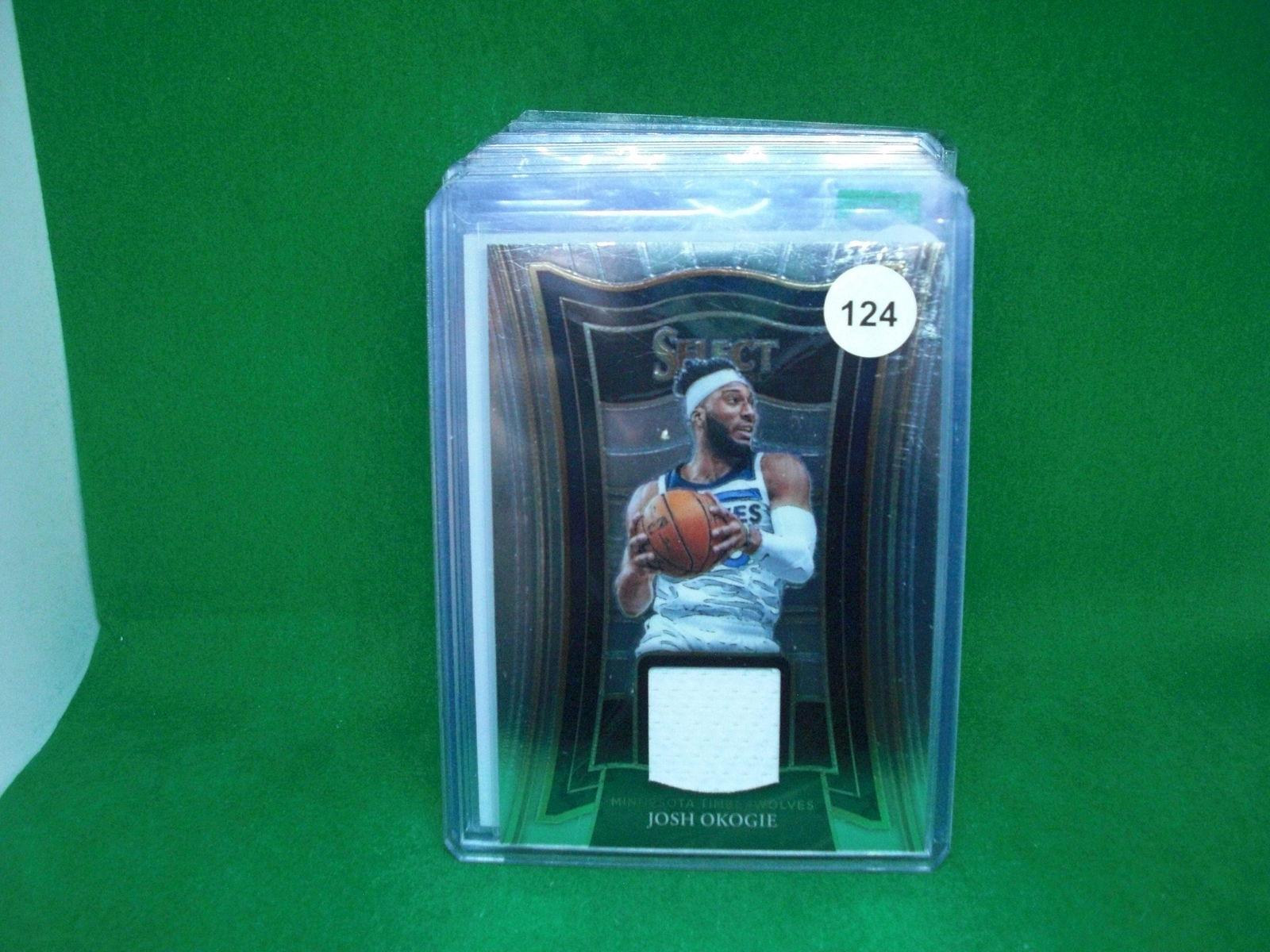 josh okogie select jersey card (1 of 1)