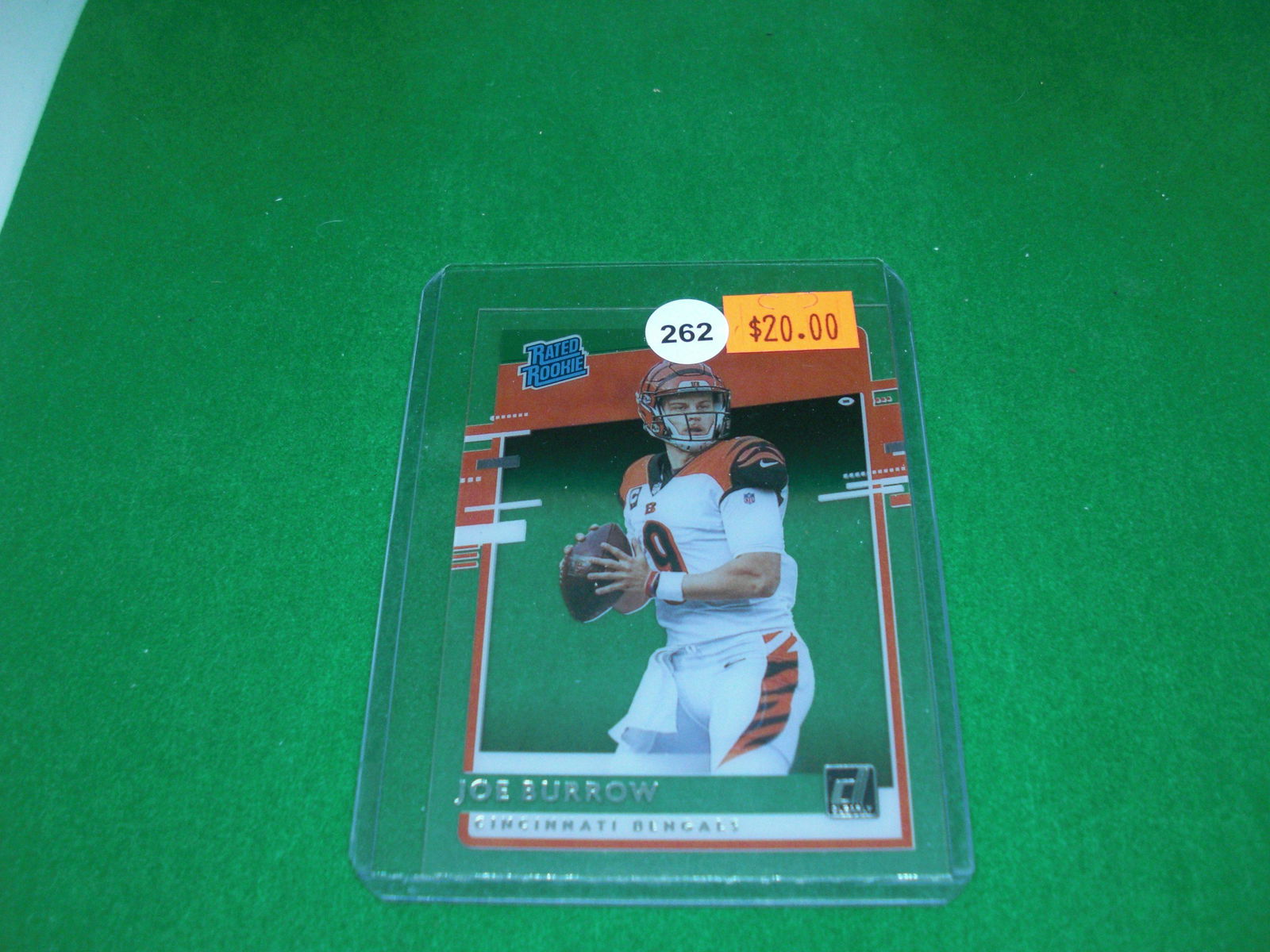 joe burrow clearly rated rookie (1 of 1)