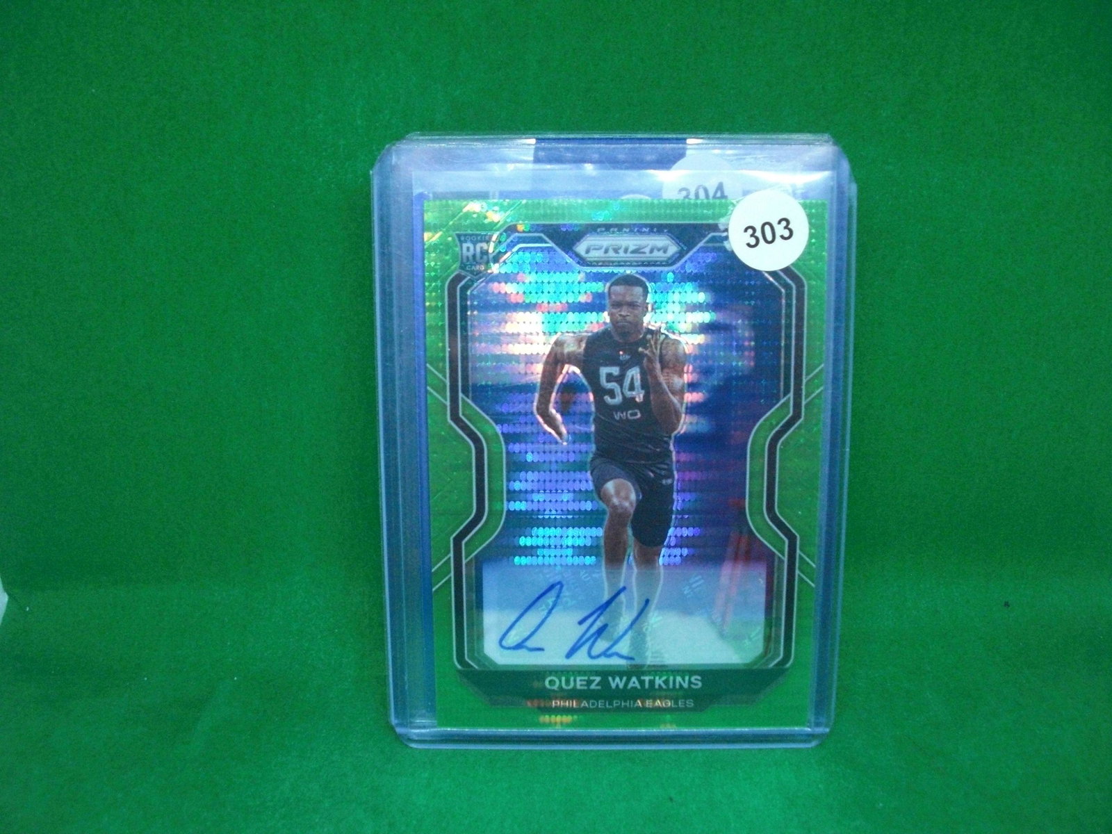 quez watkins green pulsar auto: in top loader