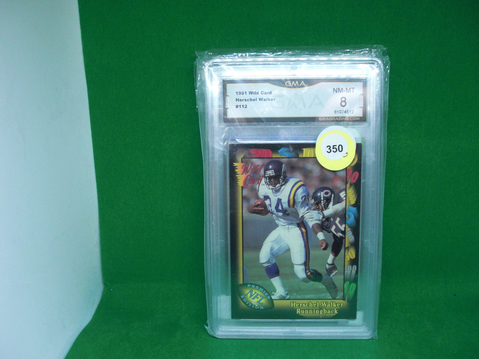 gma 8 hershel walker wild card (1 of 1)