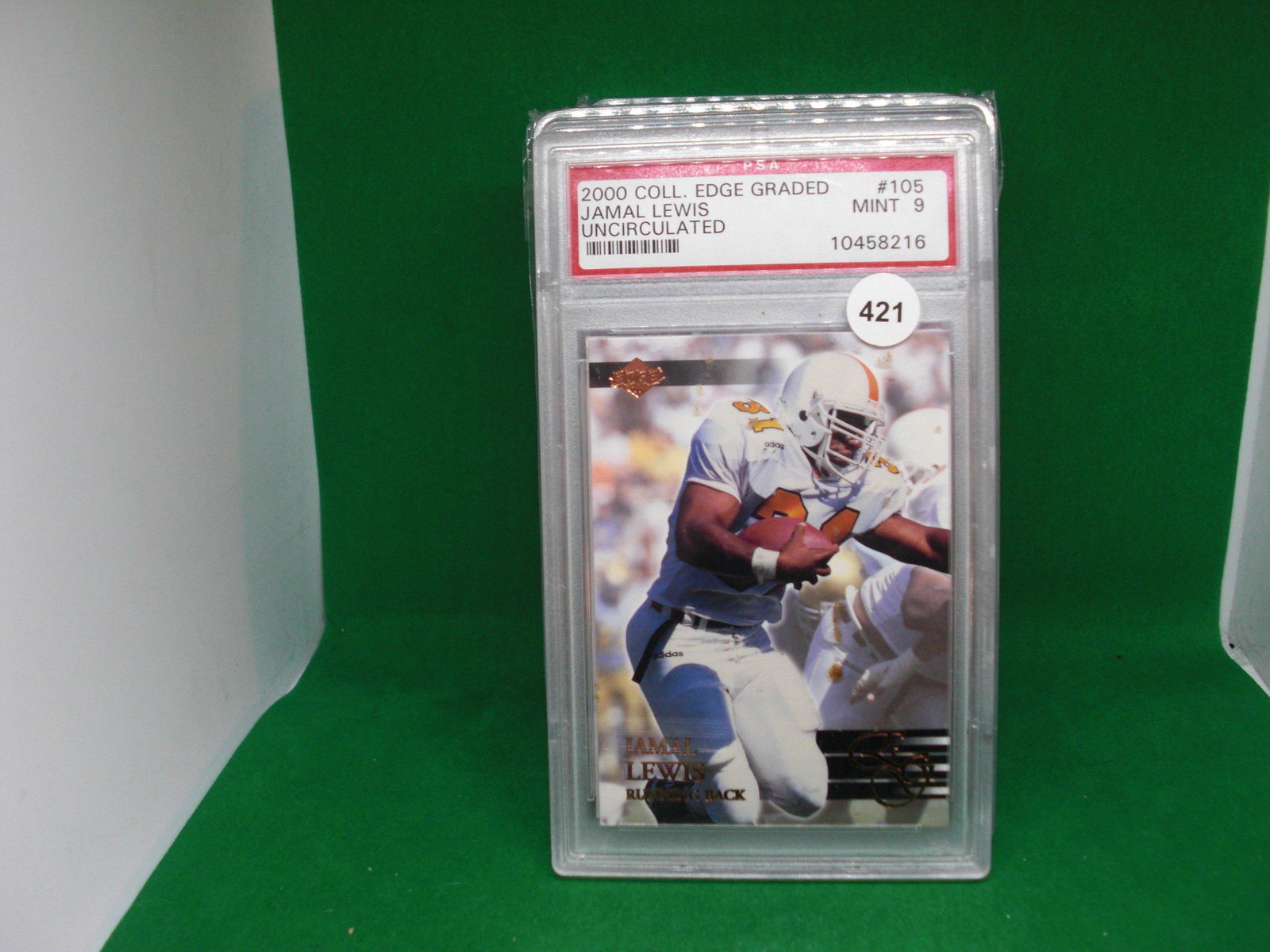 PSA 9 Jamal Lewis rookie card (1 of 1)
