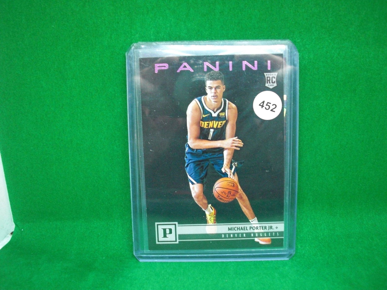 michael porter jr rookie card (1 of 1)