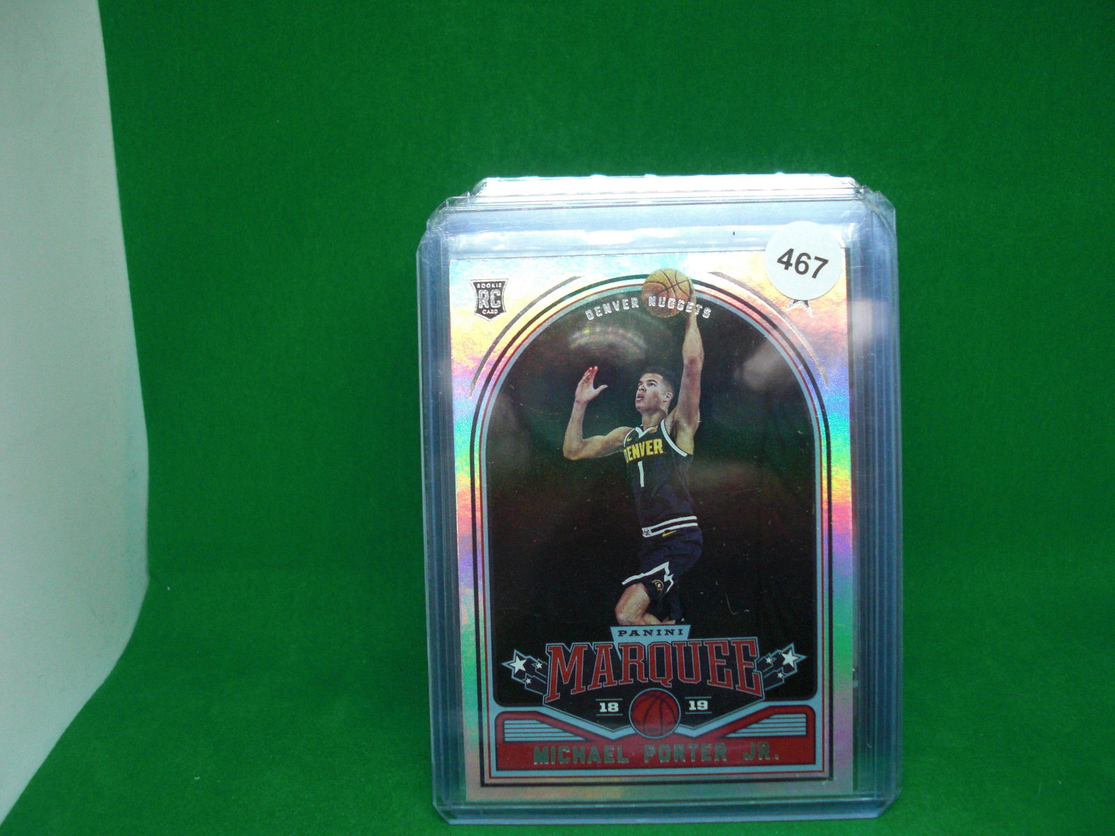 michael porter jr rookie card (1 of 1)