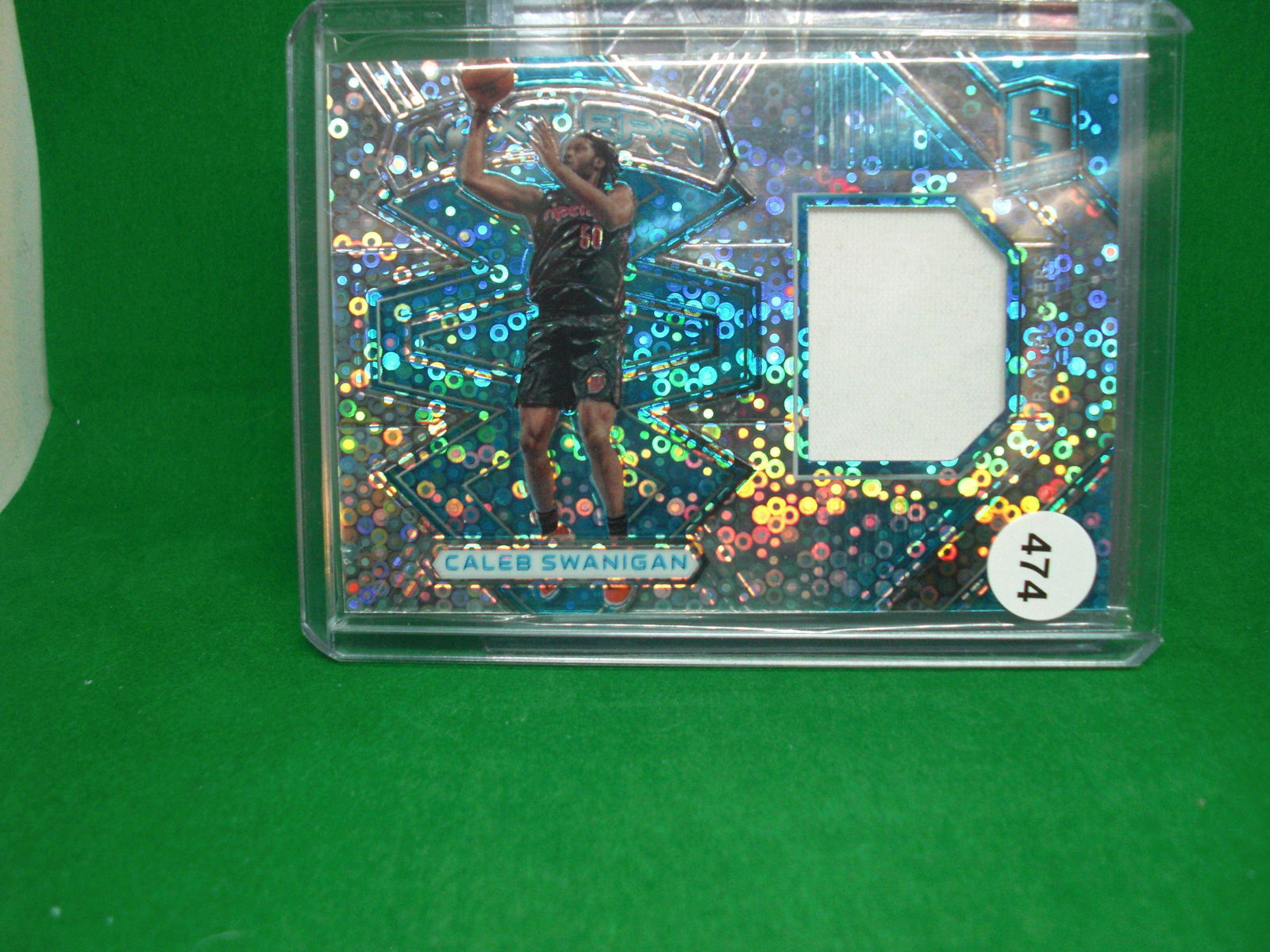 caleb swanigan spectra jersey card 10/99 (1 of 1)