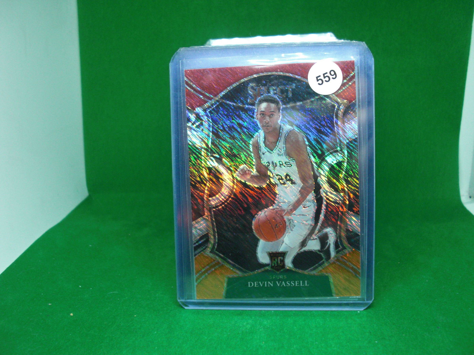 devin vassell tri color rookie (1 of 1)