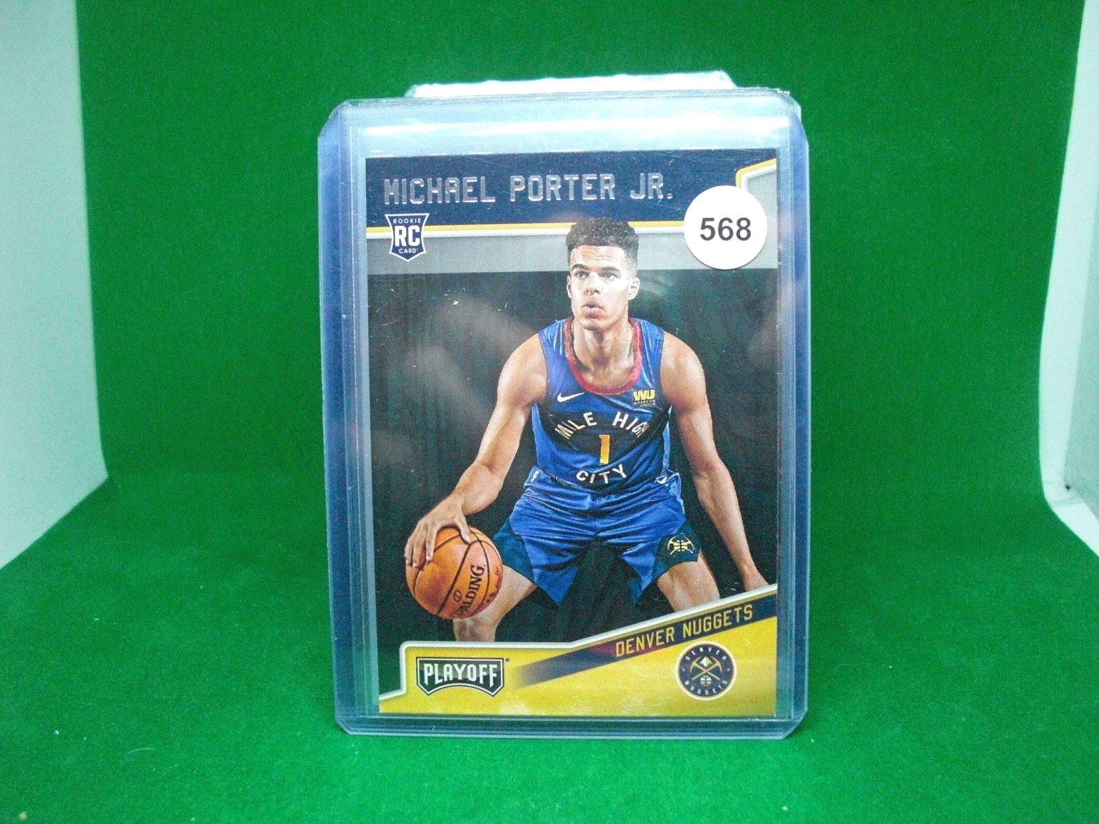 michael porter jr rookie card (1 of 1)