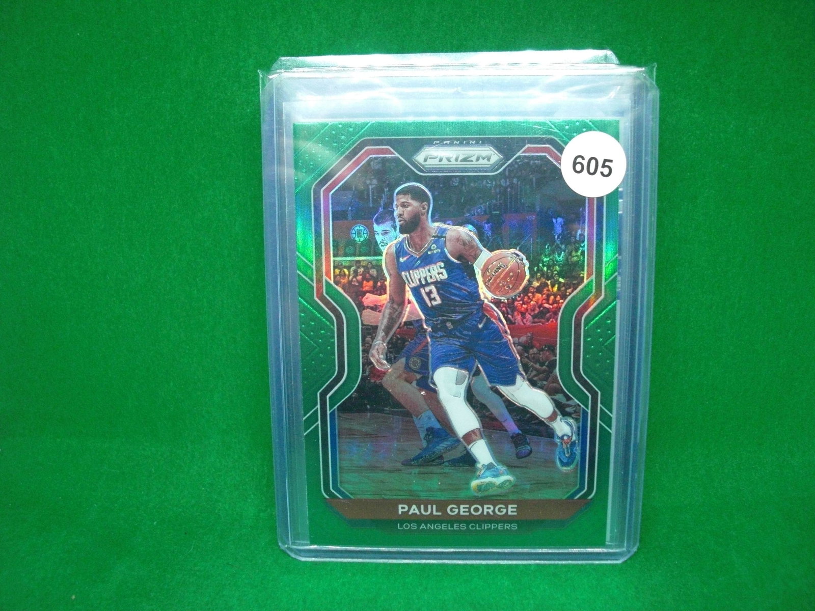 Paul George green prism: in top loader
