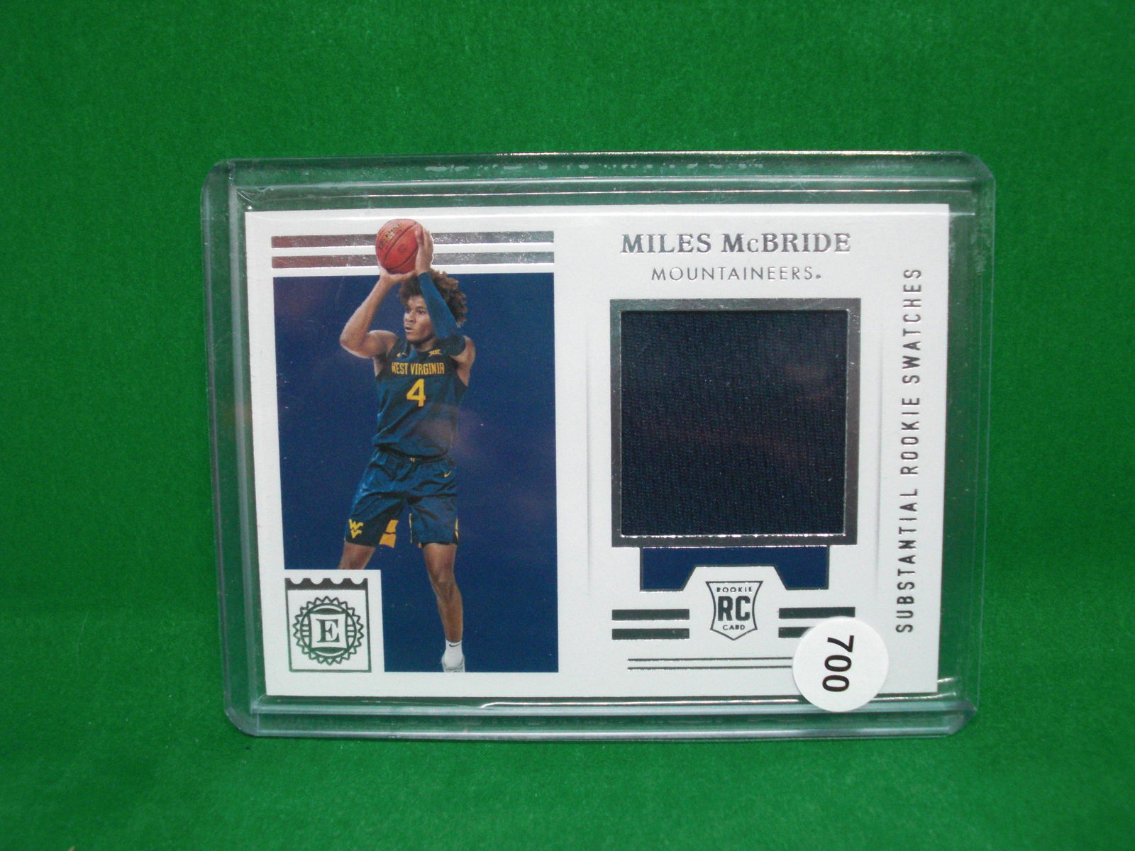 Miles McBride rookie jersey card (1 of 1)