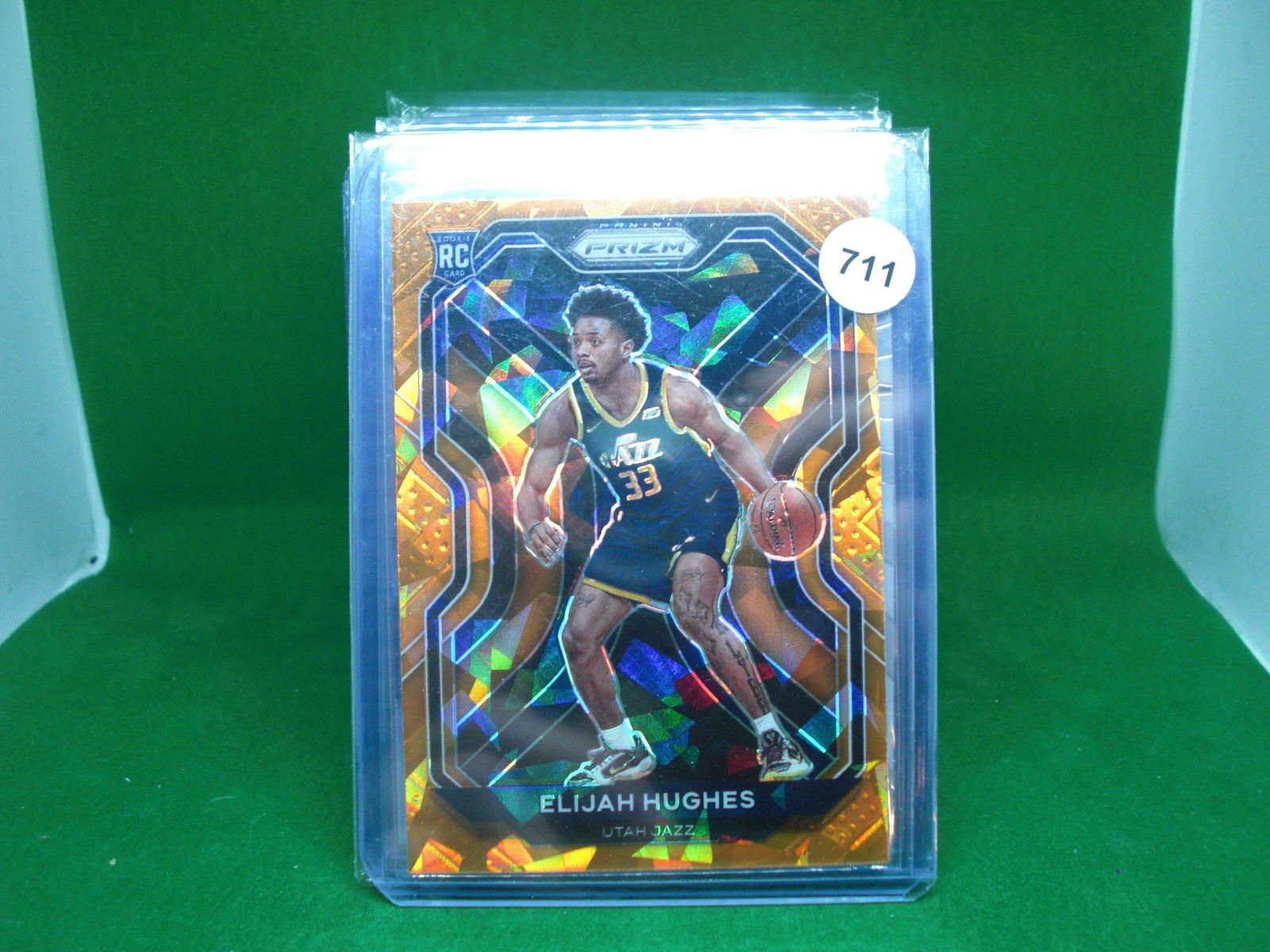 Elijah Hughes rookie card (1 of 1)