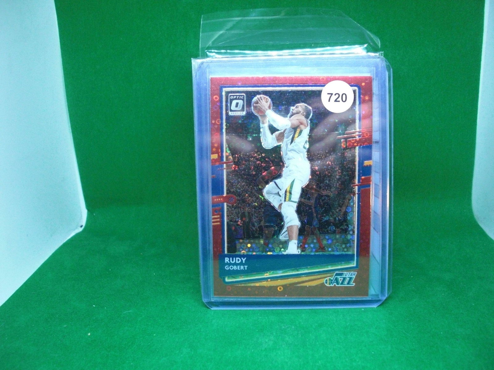 Rudy gobert red fast break optic 26/85: in top loader