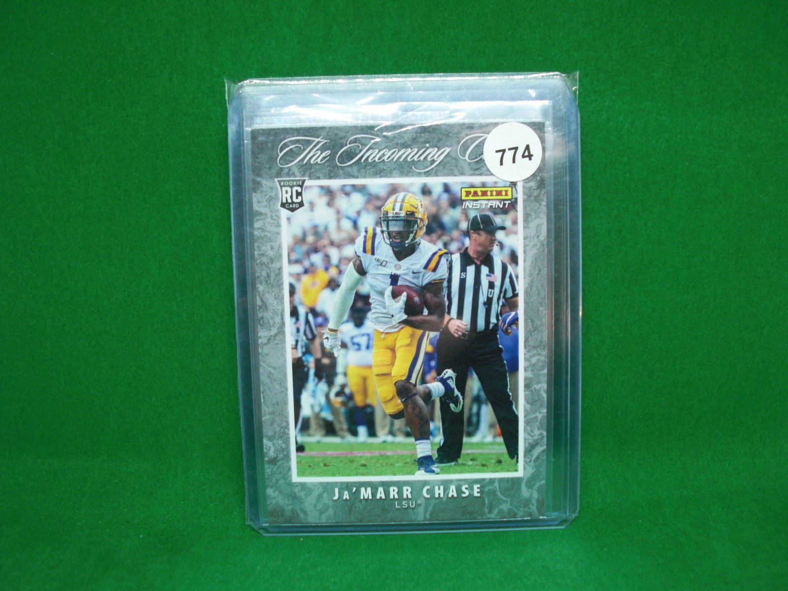 jamarr chase rookie card: in top loader