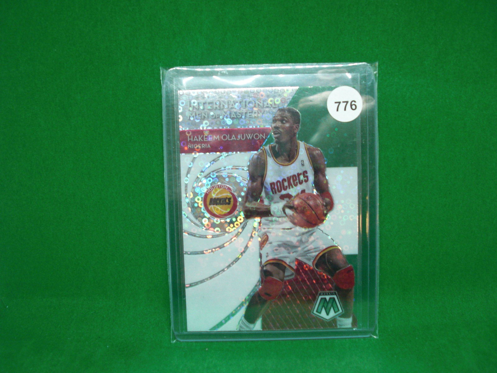 hakeem olajuwon mosaic insert (1 of 1)
