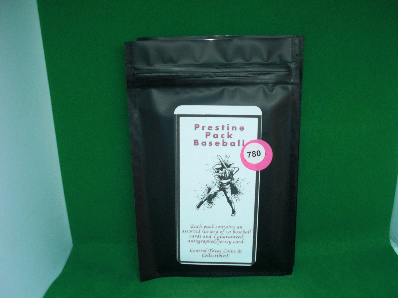 prestine pack baseball with guaranteed hit (1 of 1)