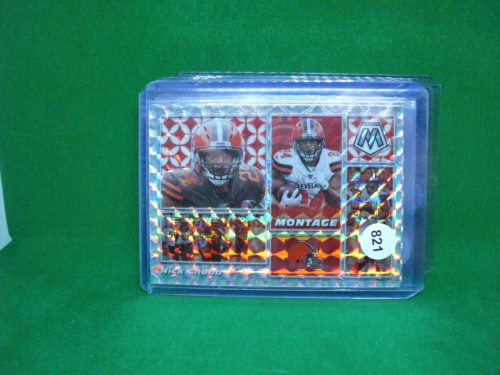 Nick chubb silver montage (1 of 1)