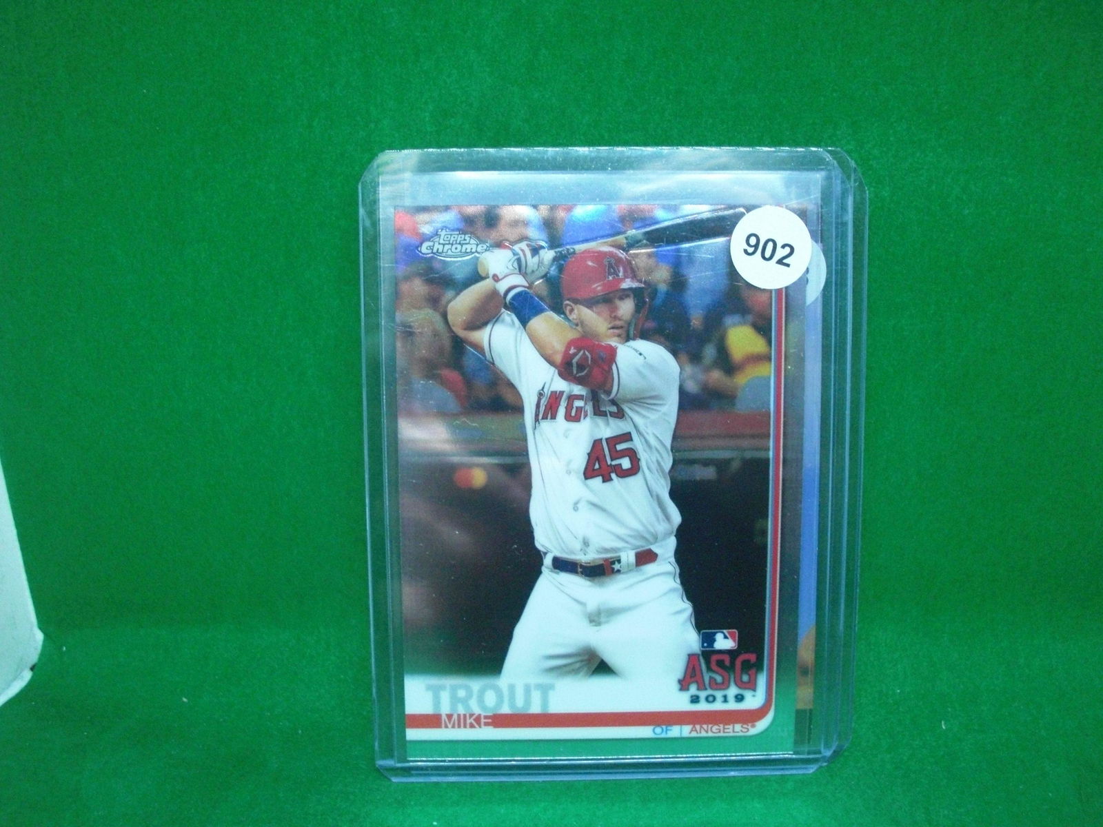 2019 topps chrome mike trout (1 of 1)