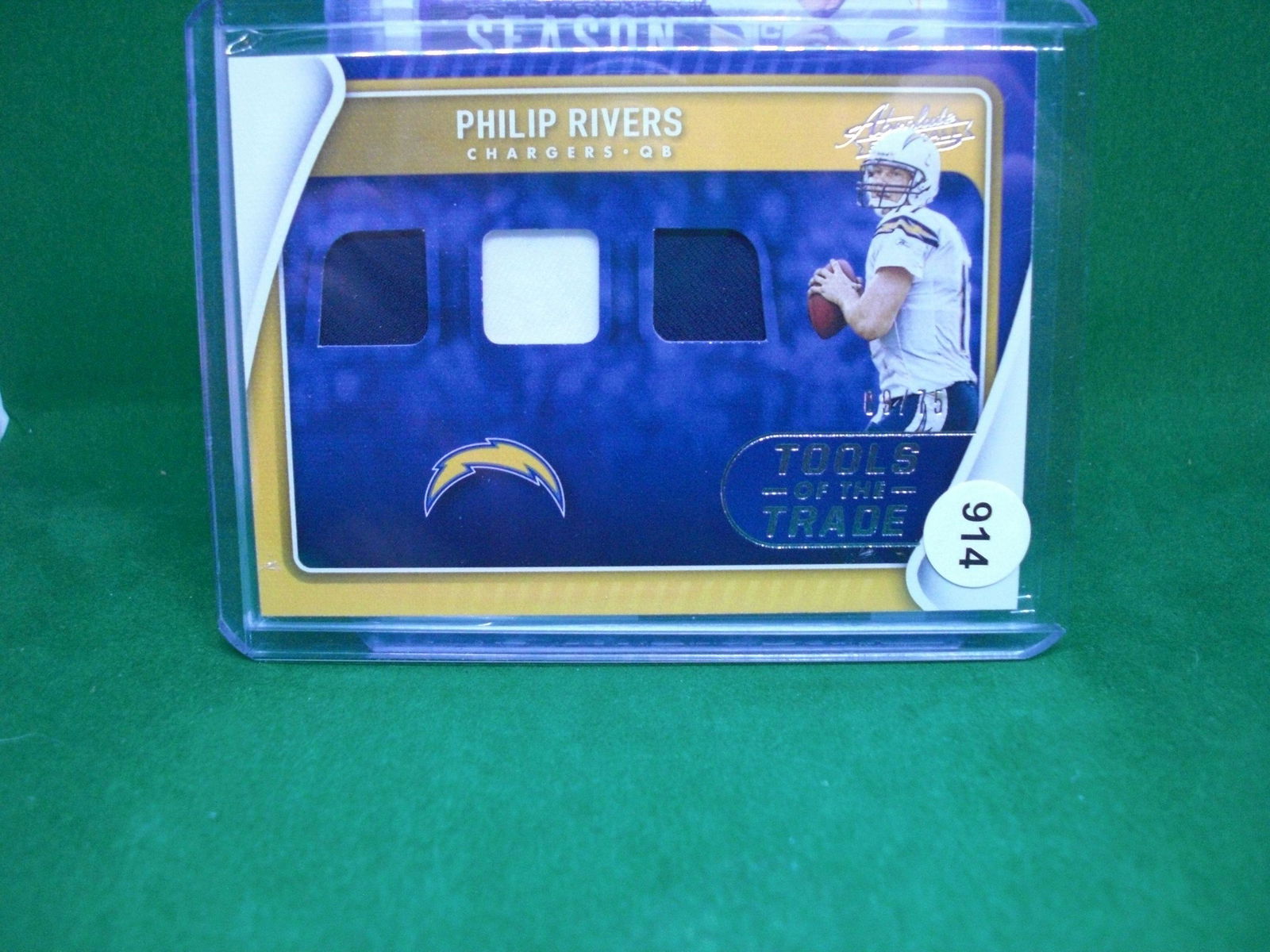 philip rivers triple jersey card (1 of 1)