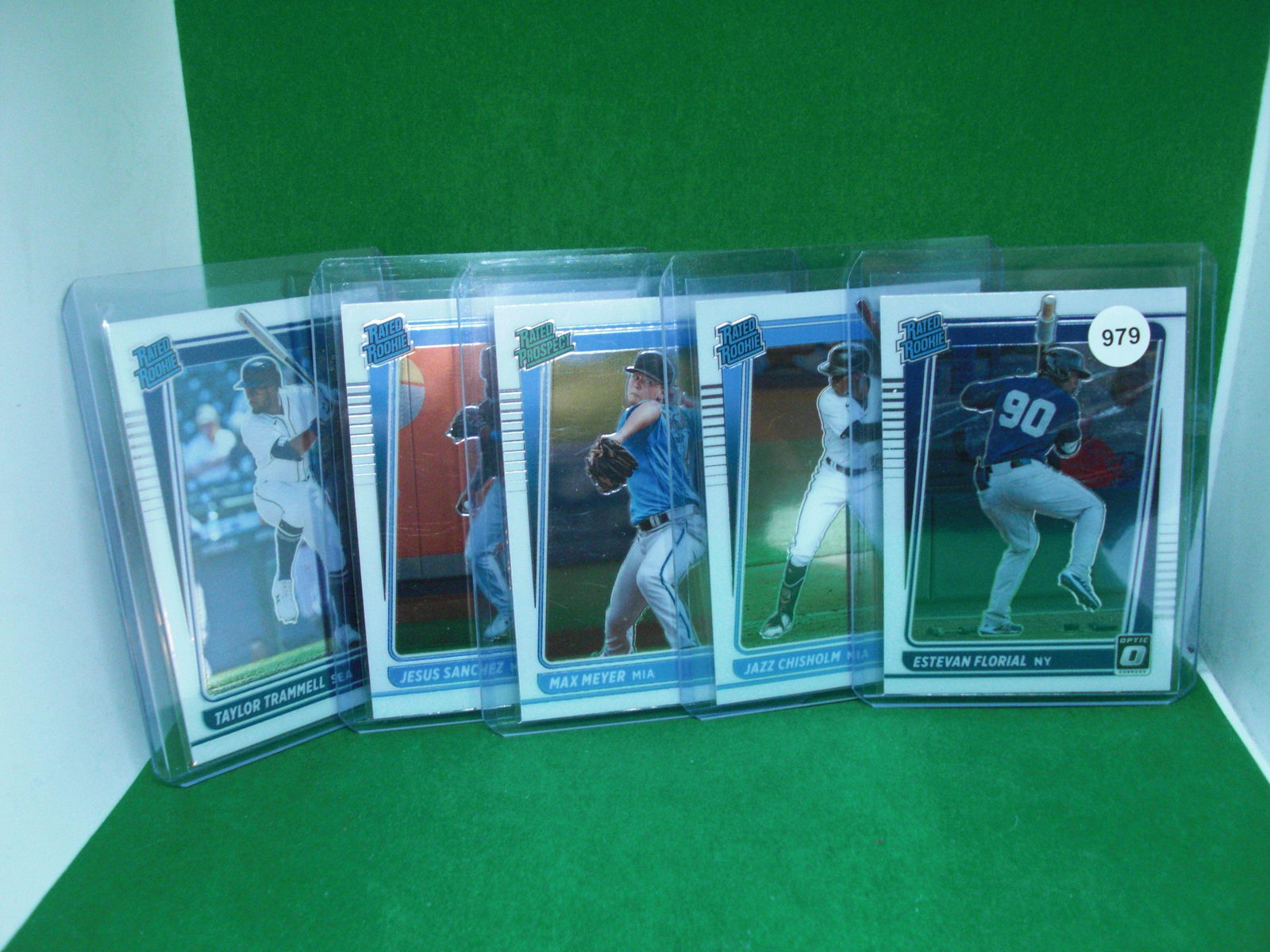 Lot of five rated rookies (1 of 1)